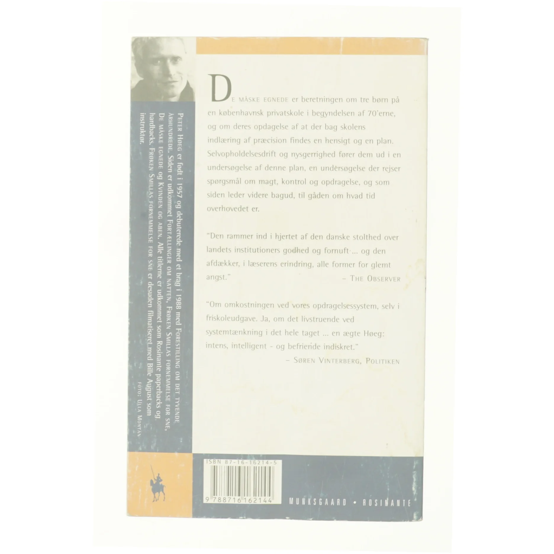 De måske egnede af Peter Høeg (Bog)