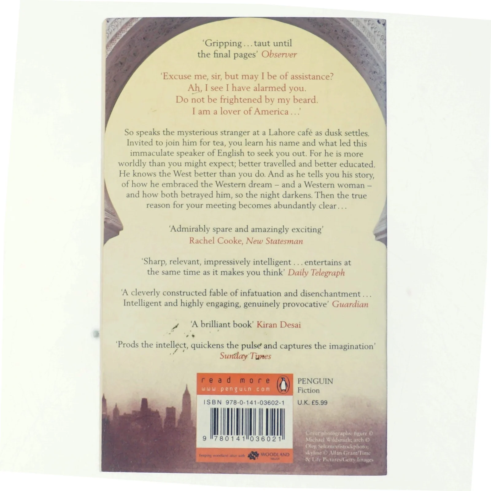 The reluctant fundamentalist af Mohsin Hamid (Bog)