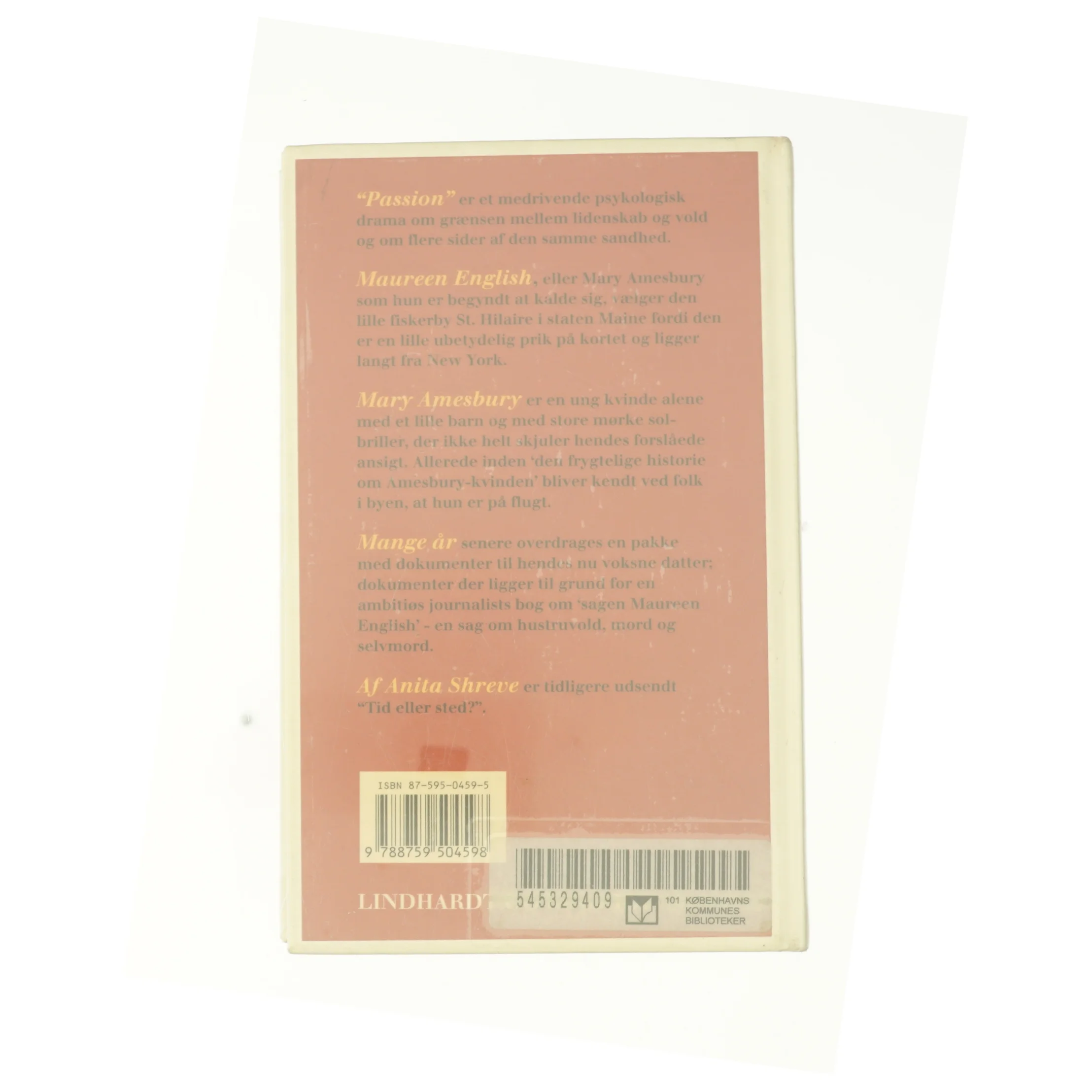 Passion af Anita Shreve (Bog)