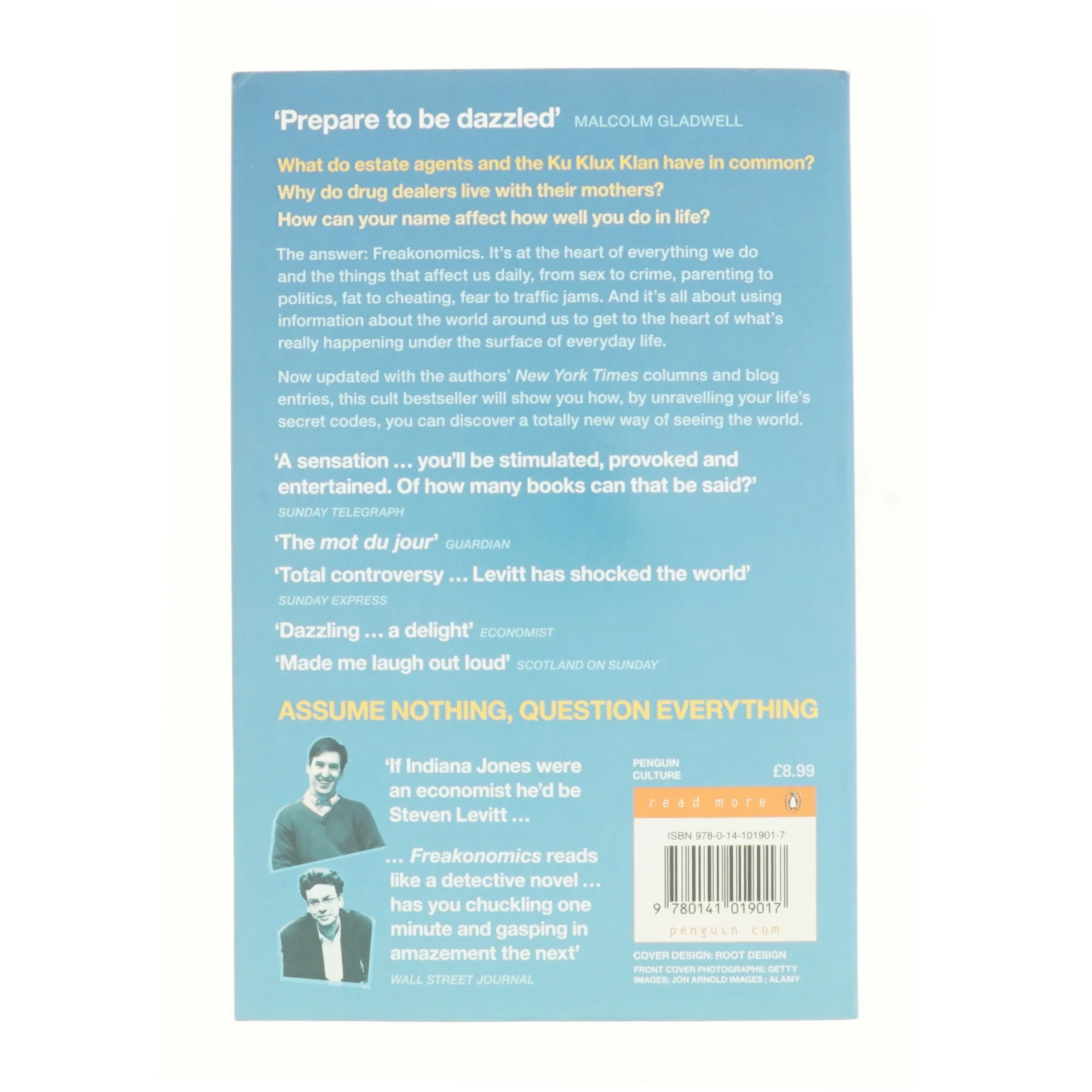 Freakonomics : a rouge economist explores the hidden side of everything (Bog)