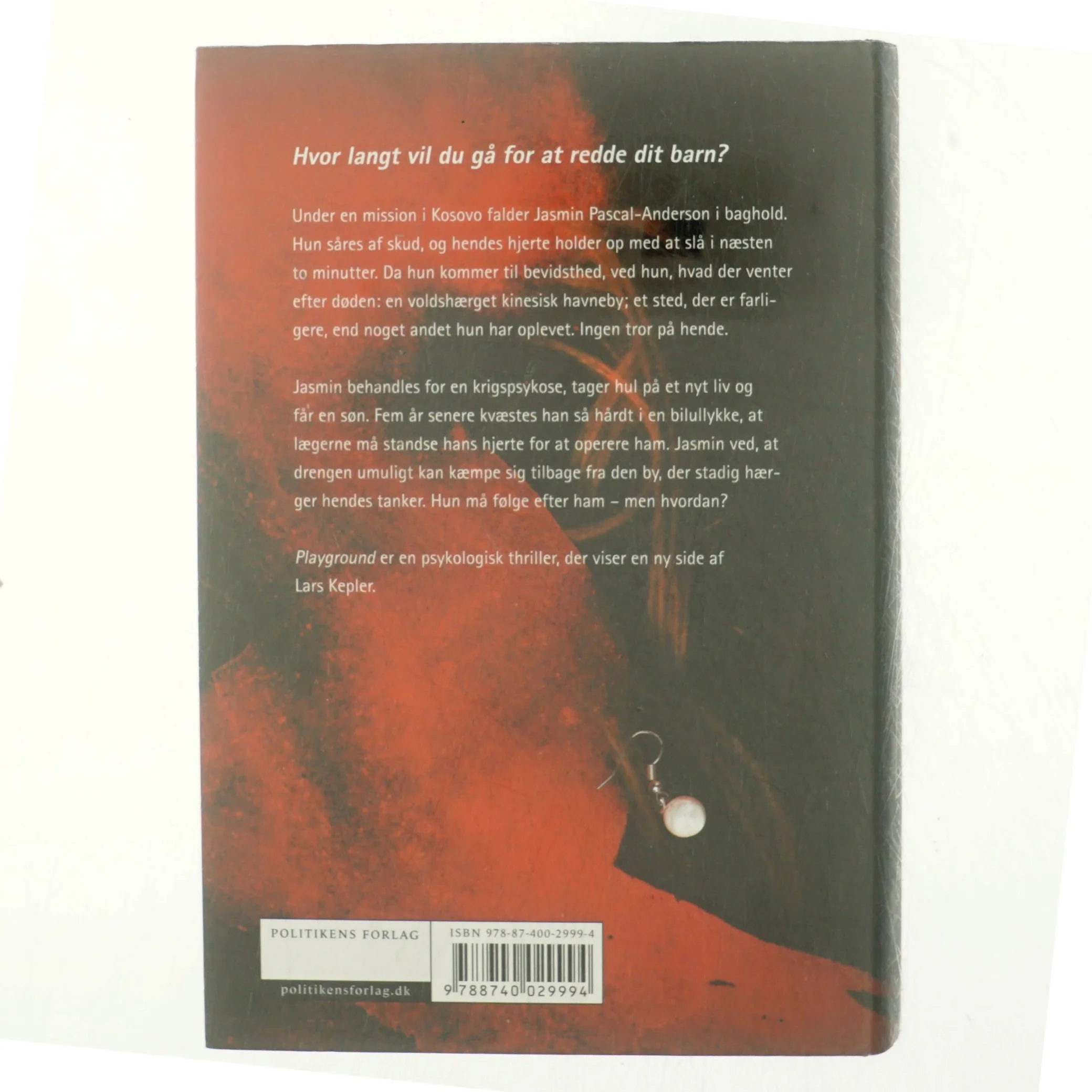 Playground : spændingsroman af Lars Kepler (Bog)