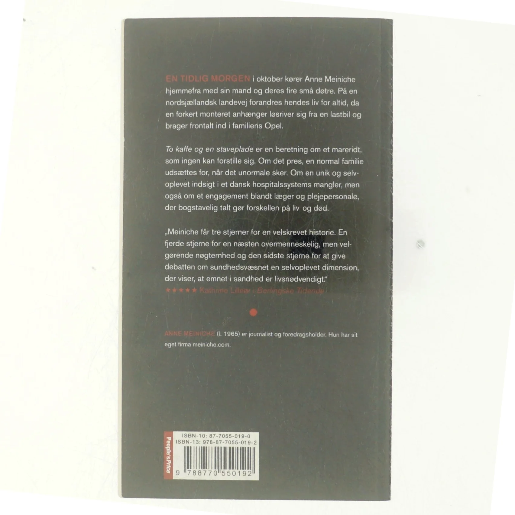 To kaffe og en staveplade af Anne Meiniche (Bog)