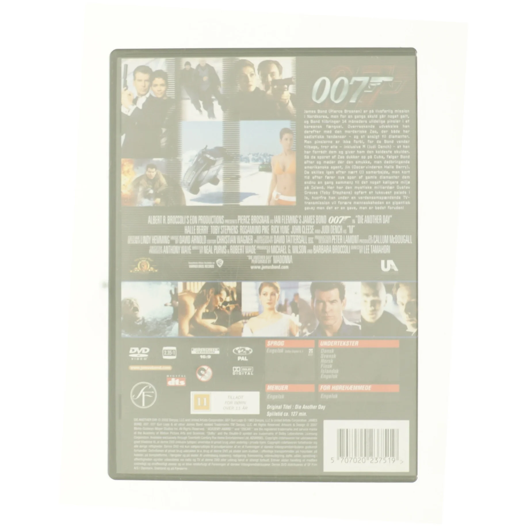 Agent 007 - Die Another Day fra DVD