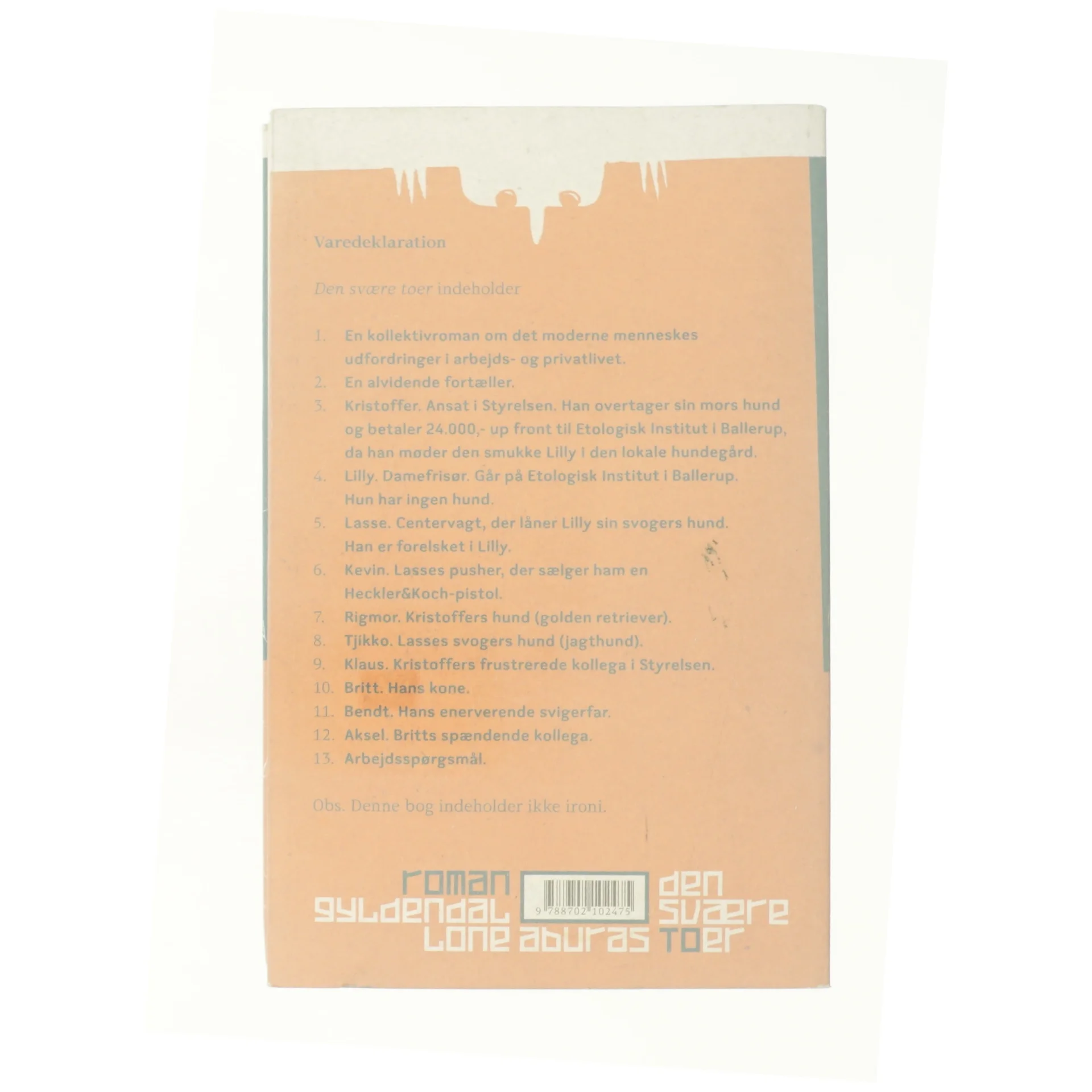 Den svære toer af Lone Aburas (Bog)