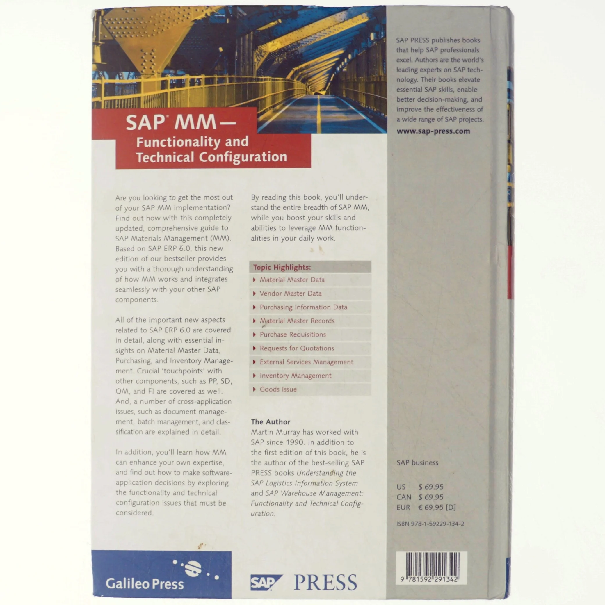 SAP MM - Functionality and Technical Configuration af Martin Murray (Bog)