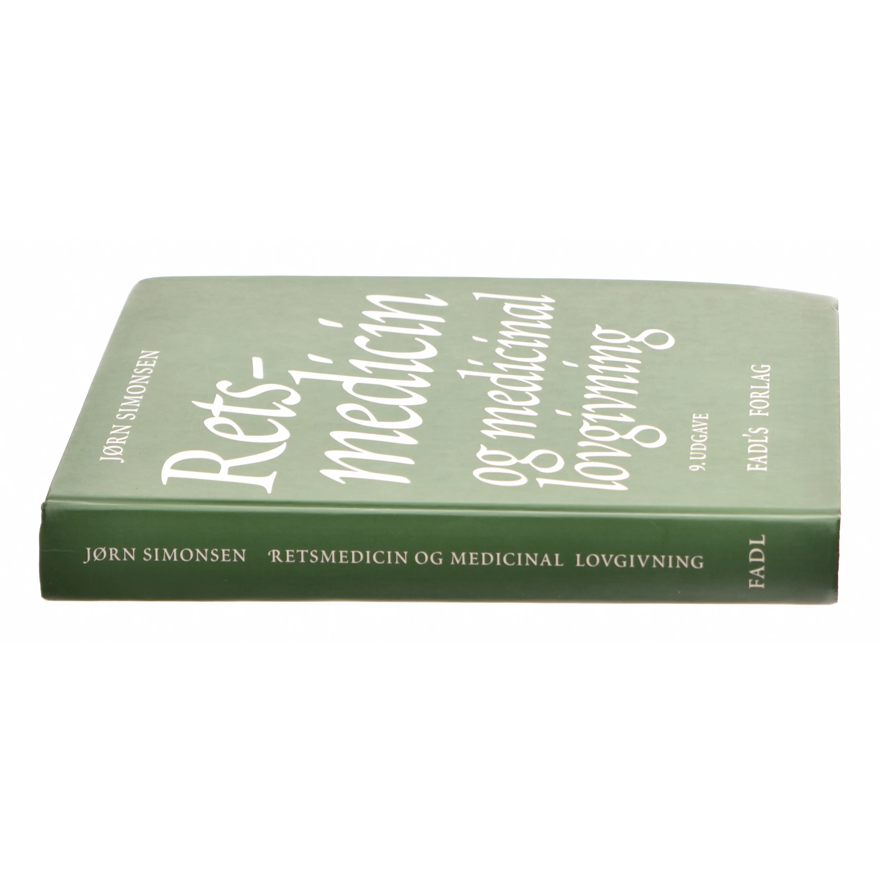 Retsmedicin og medicinal lovgivning af Jørn Simonsen fra Bog