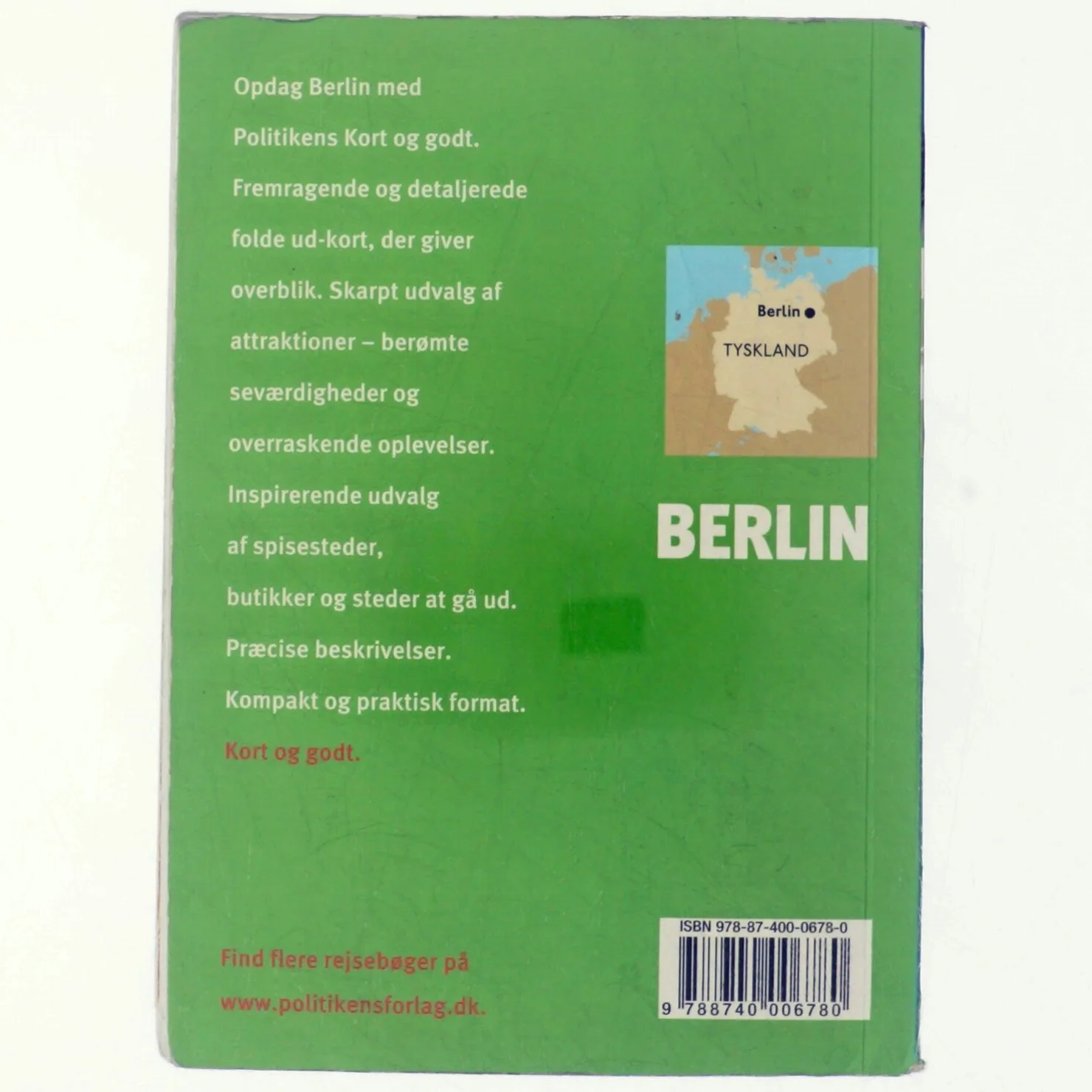 Politikens Kort og godt om Berlin af Jim Charmetant (Bog)