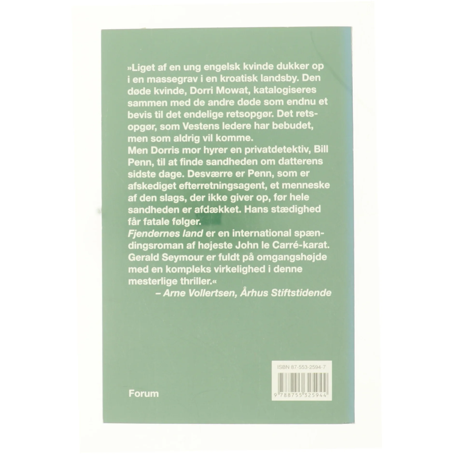 Fjendernes land af Gerald Seymour (Bog)