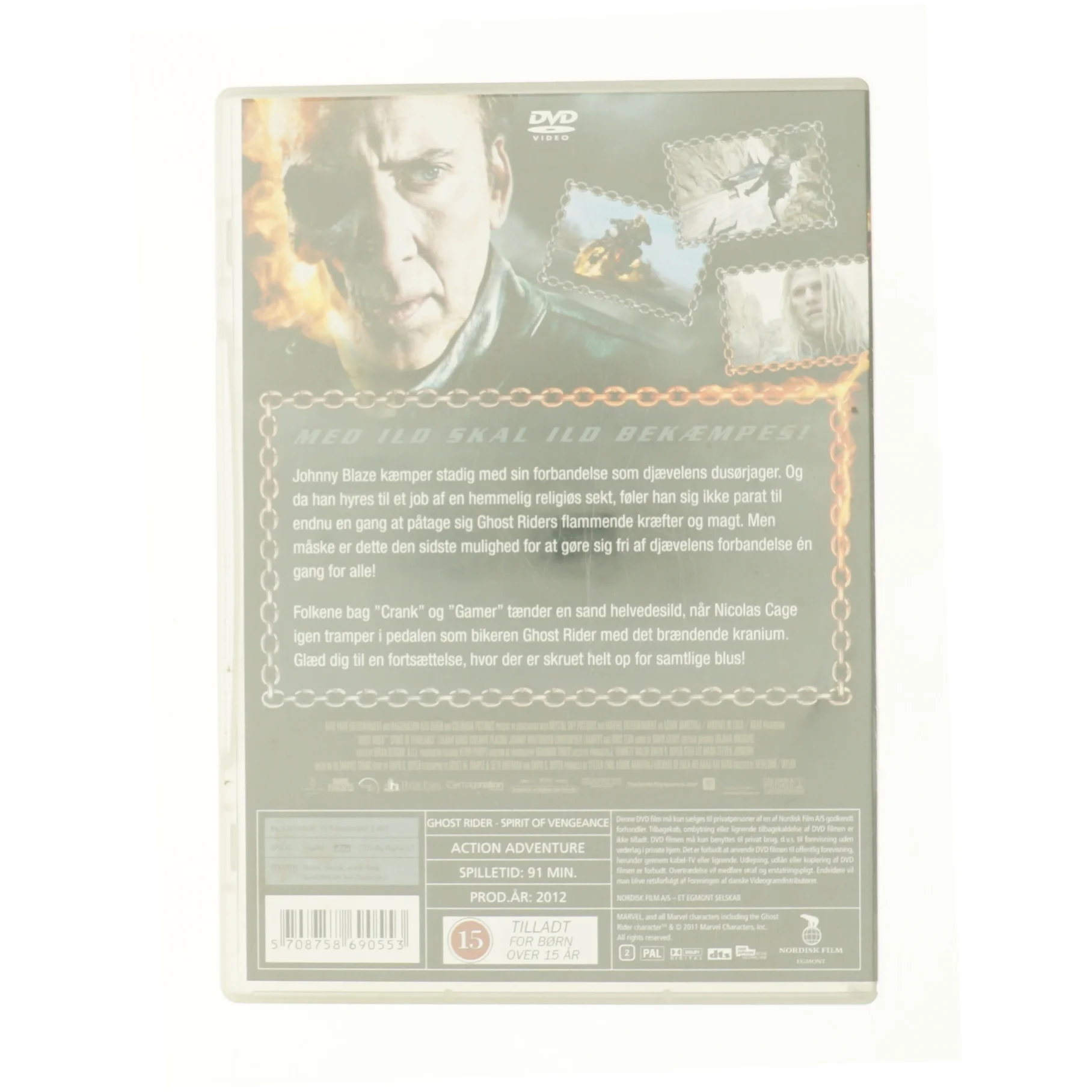 Spirit of Vengeance fra DVD