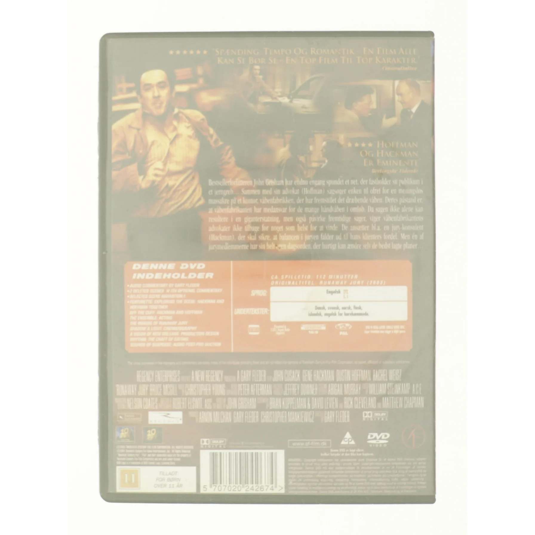 Runaway Jury fra DVD