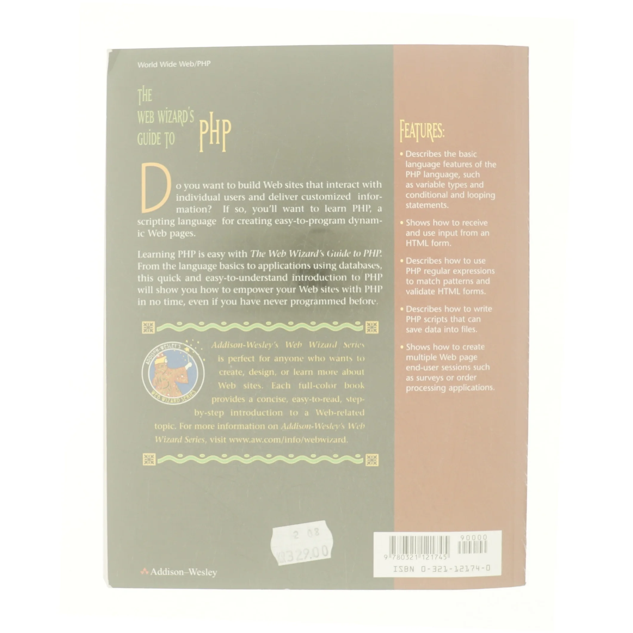 The Web Wizard's Guide to PHP by David Lash af David Lash (Bog)