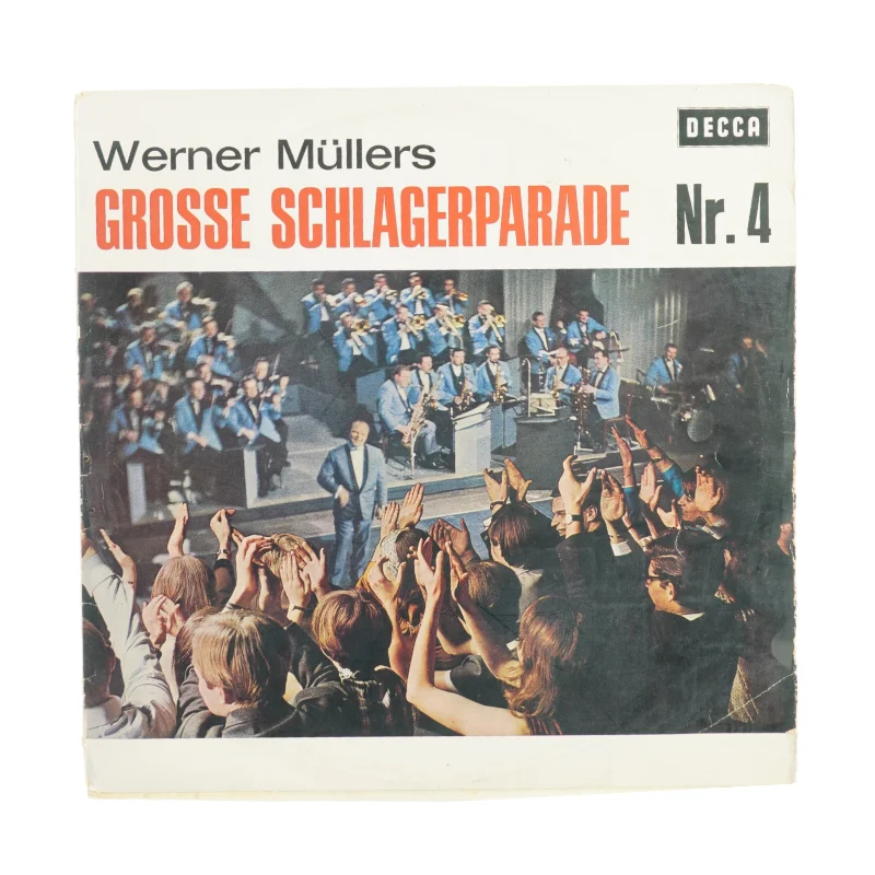 Werner Müllers Grosse Schlagerparade Nr. 4 Vinylplade 