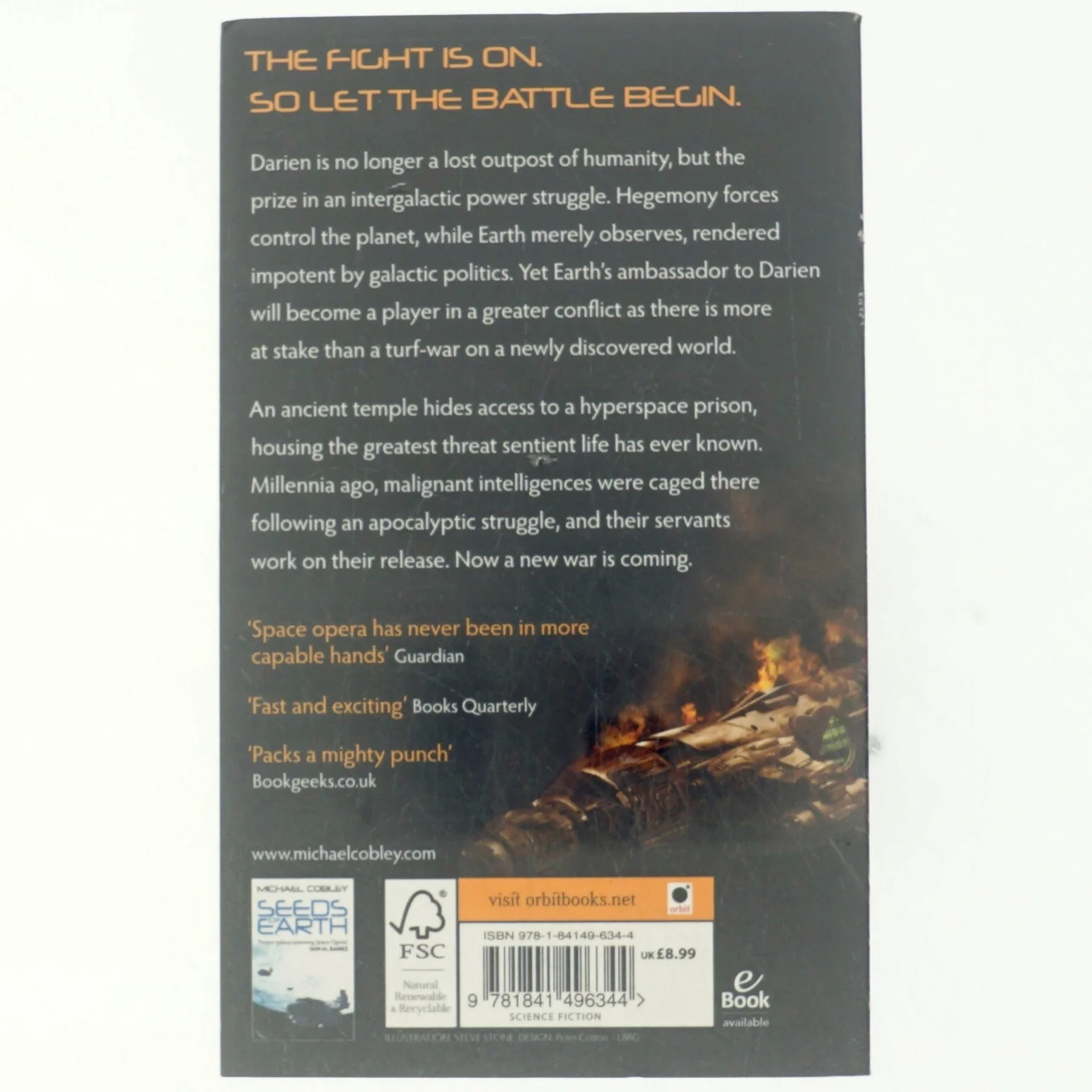 The orphaned worlds af Michael Cobley (Bog)