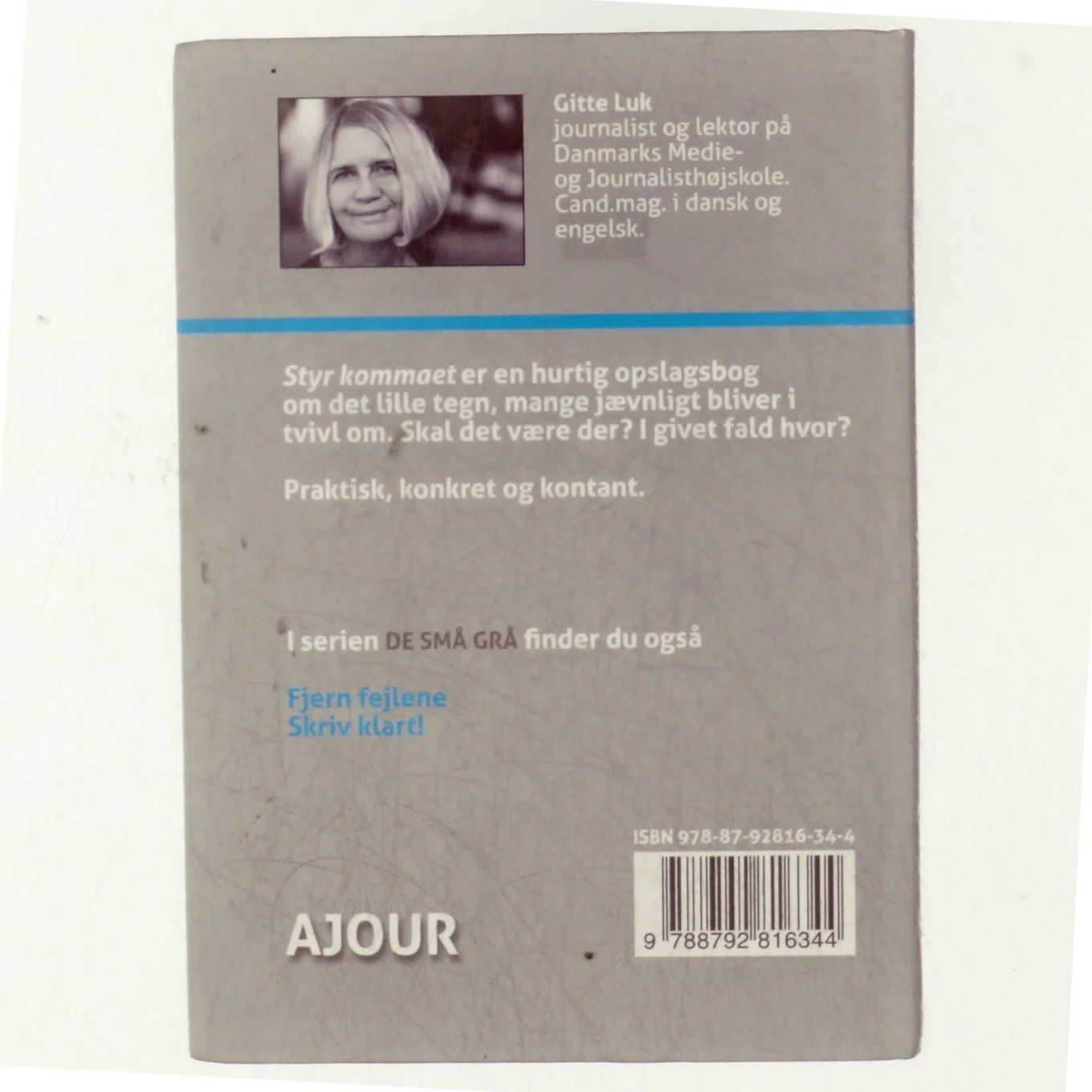 Styr kommaet af Gitte Luk (Bog)