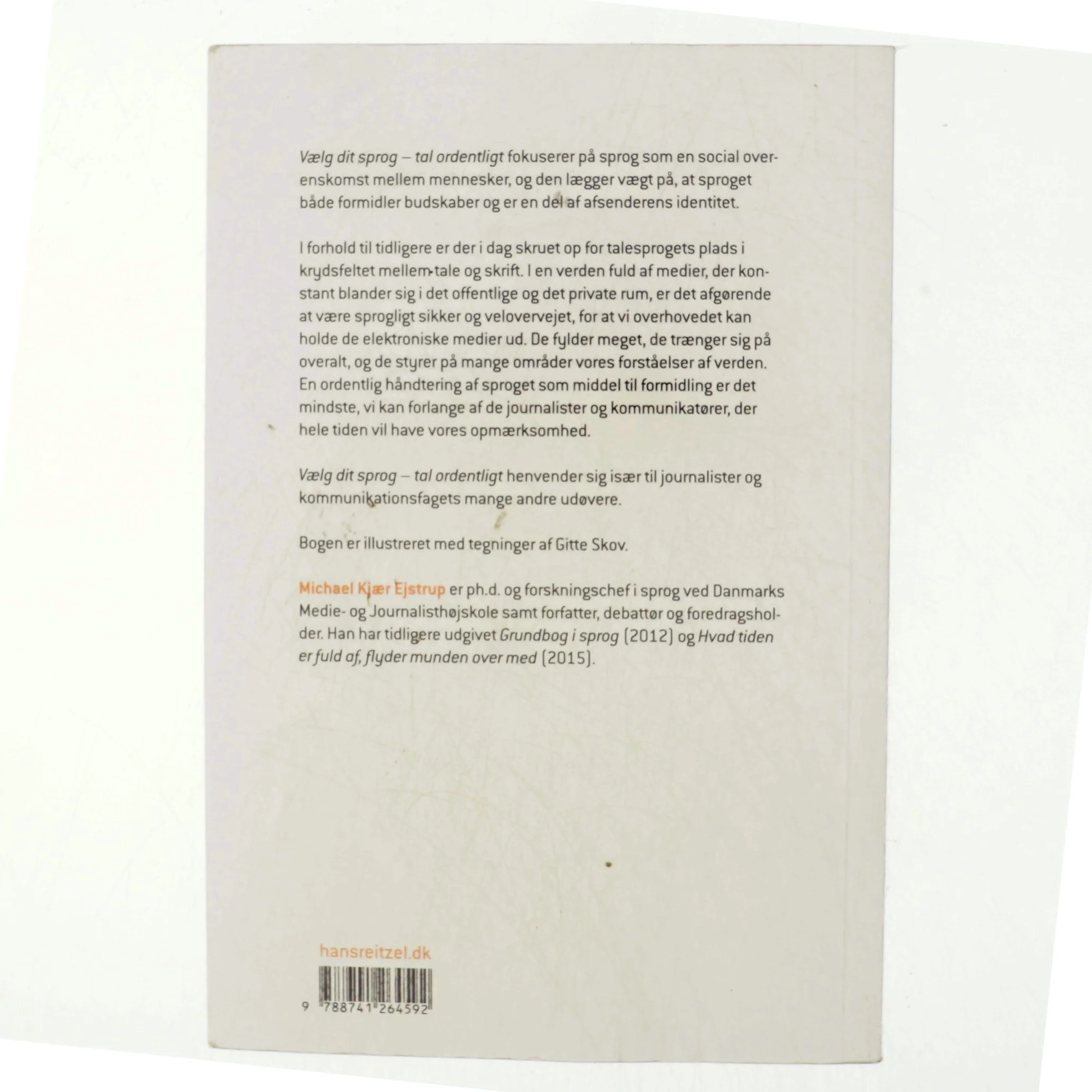 Vælg dit sprog - tal ordentligt af Michael Ejstrup (Bog)