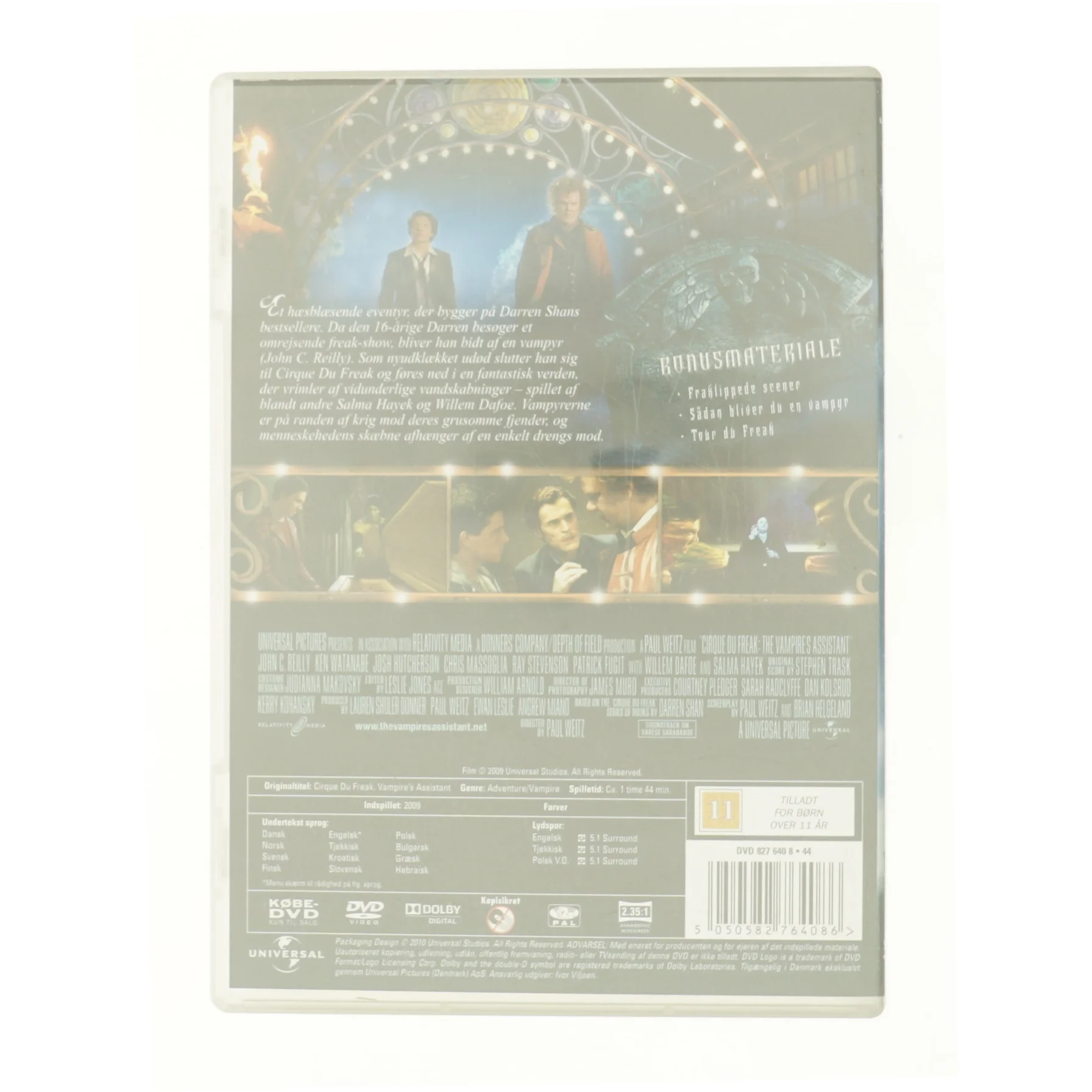 Cirque Du Freak fra DVD