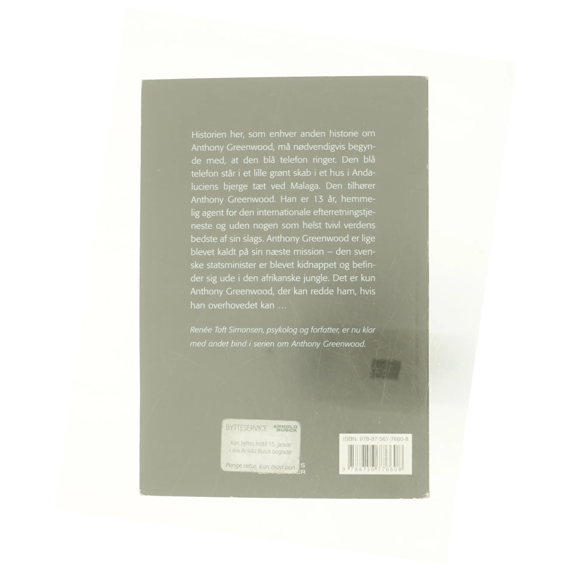 Anthony Greenwood og Gidslet i afrika af Renée Toft Simonsen fra Bog