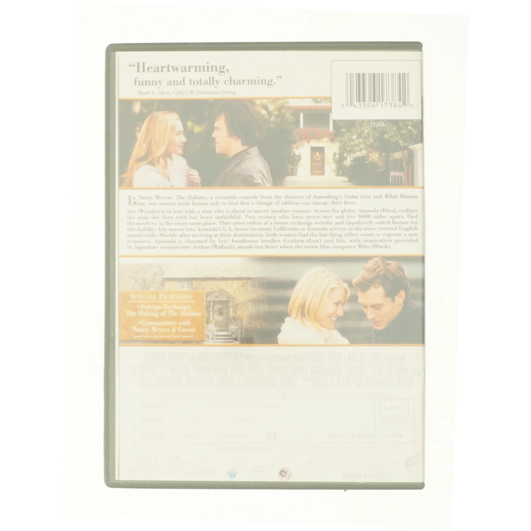 The Holiday fra DVD
