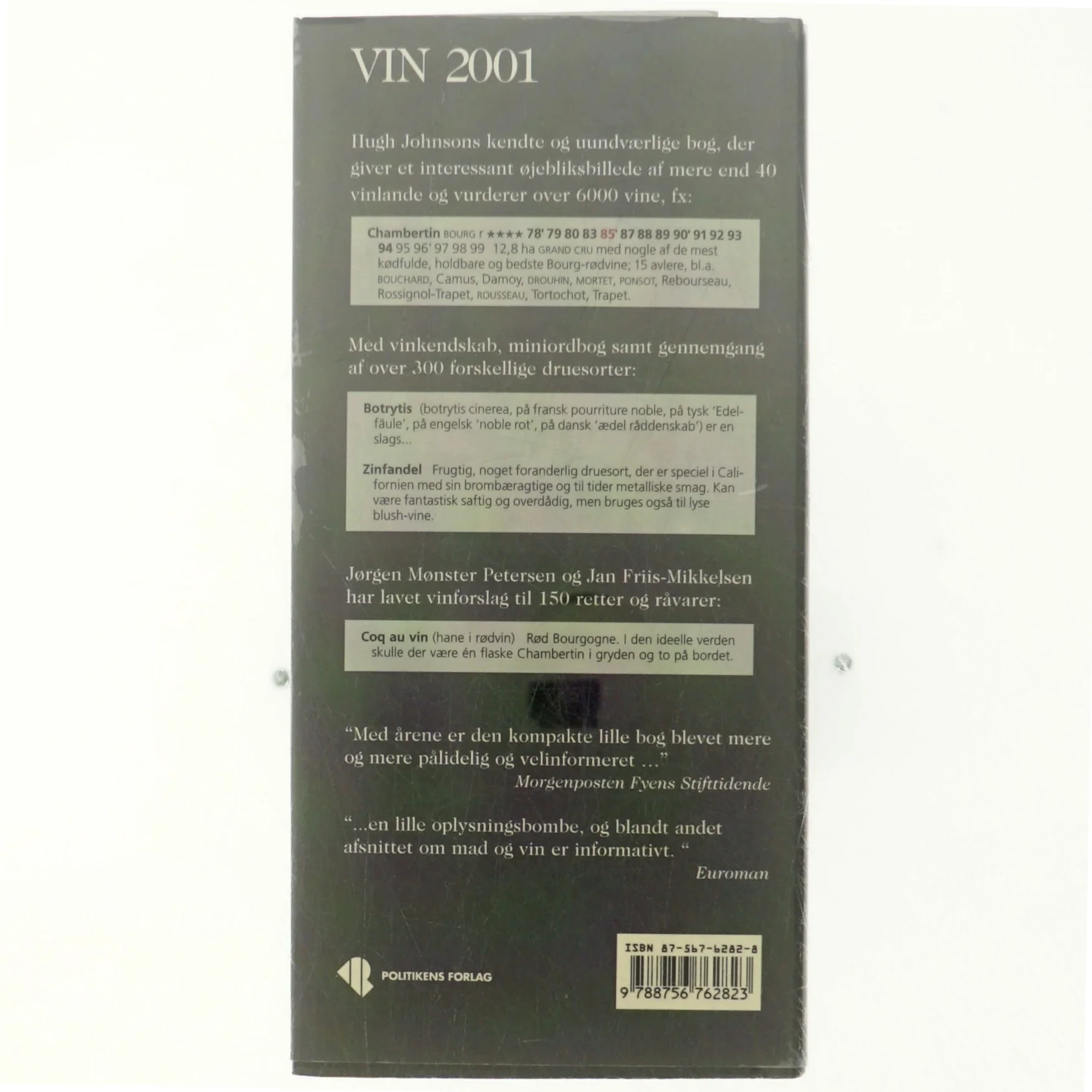 Vin 2001 af Hugh Johnson