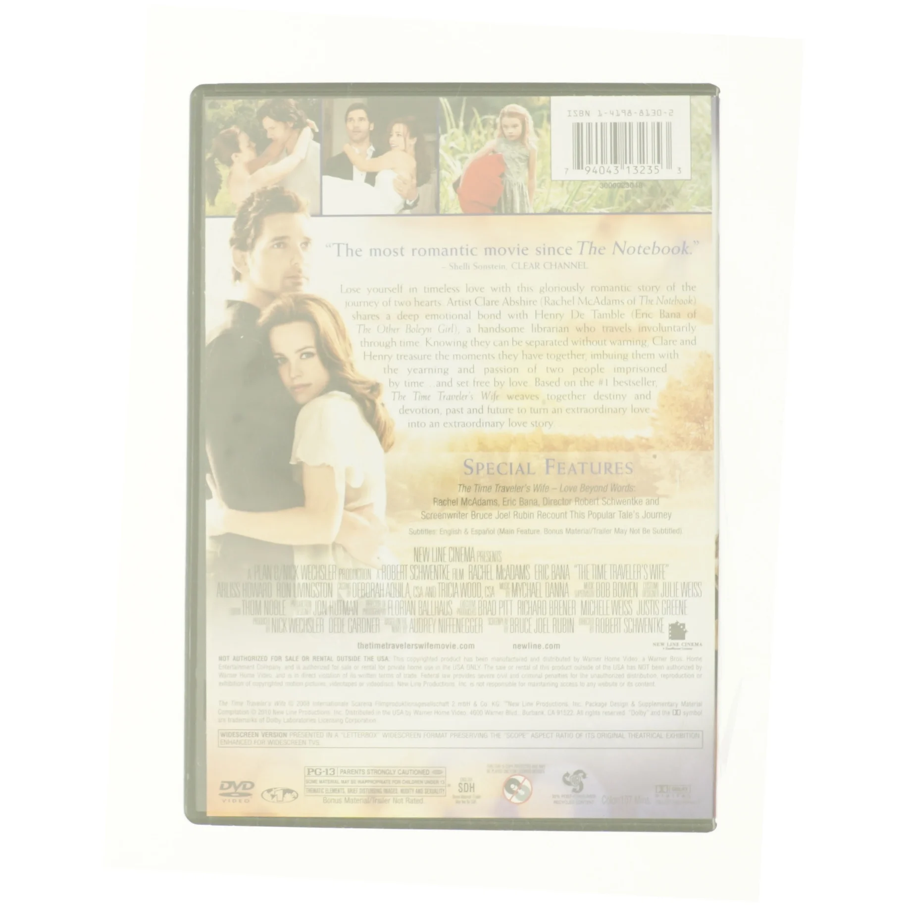 The Time Traveler S Wife (DVD) fra DVD