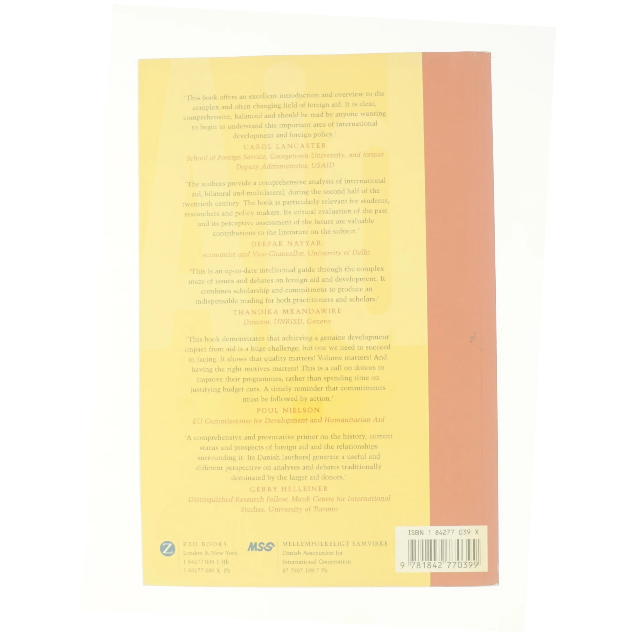 Aid Understanding International Development Cooperation (Bog)