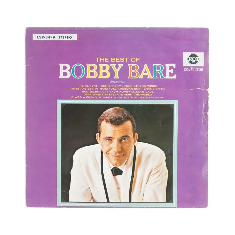 The best of Bobby Bare vinylplade