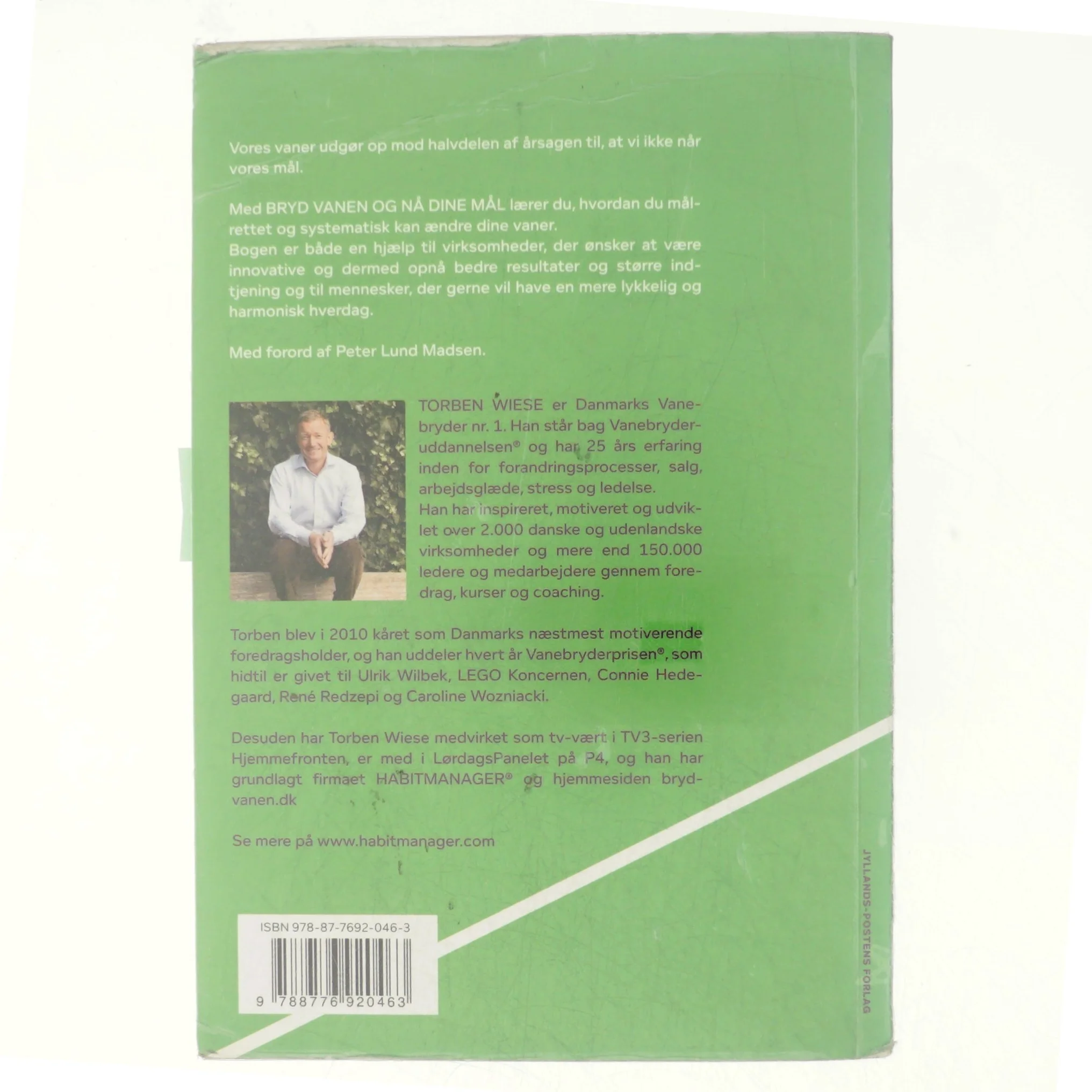 Bryd vanen og nå dine mål af Torben Wiese (Bog)