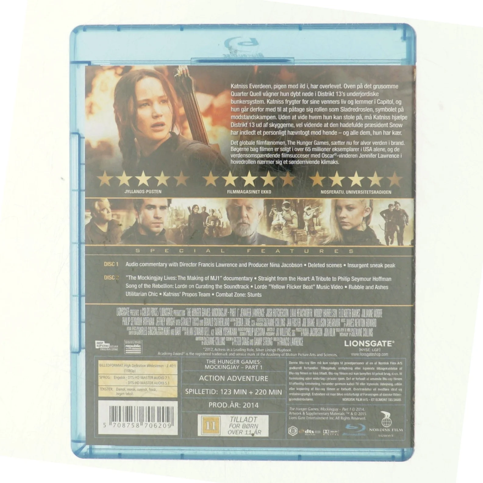 The Hunger Games - Mockingjay Part 1 (Blu-Ray)