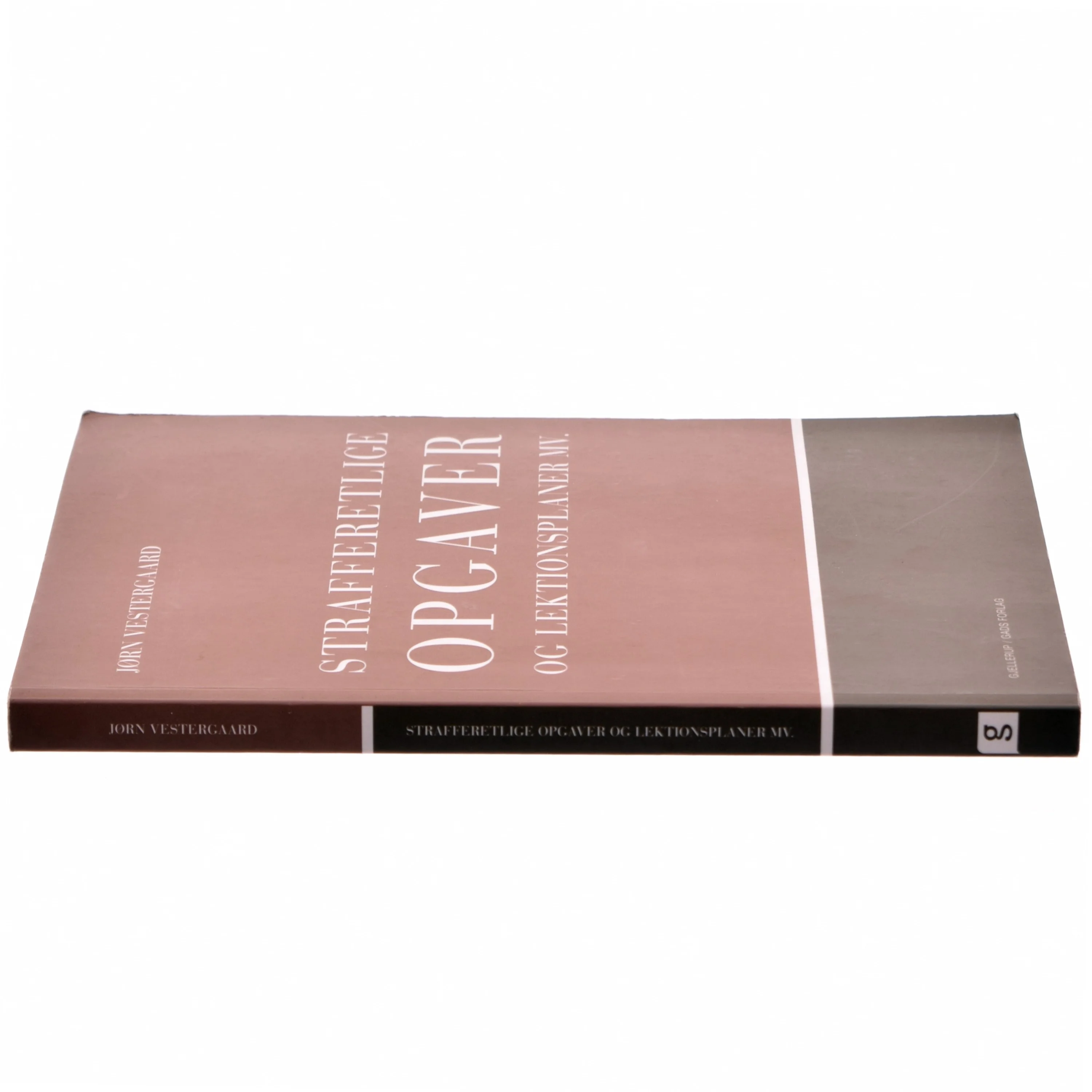 Strafferetlige opgaver og lektionsplaner mv. af Jørn Vestergaard (Bog)