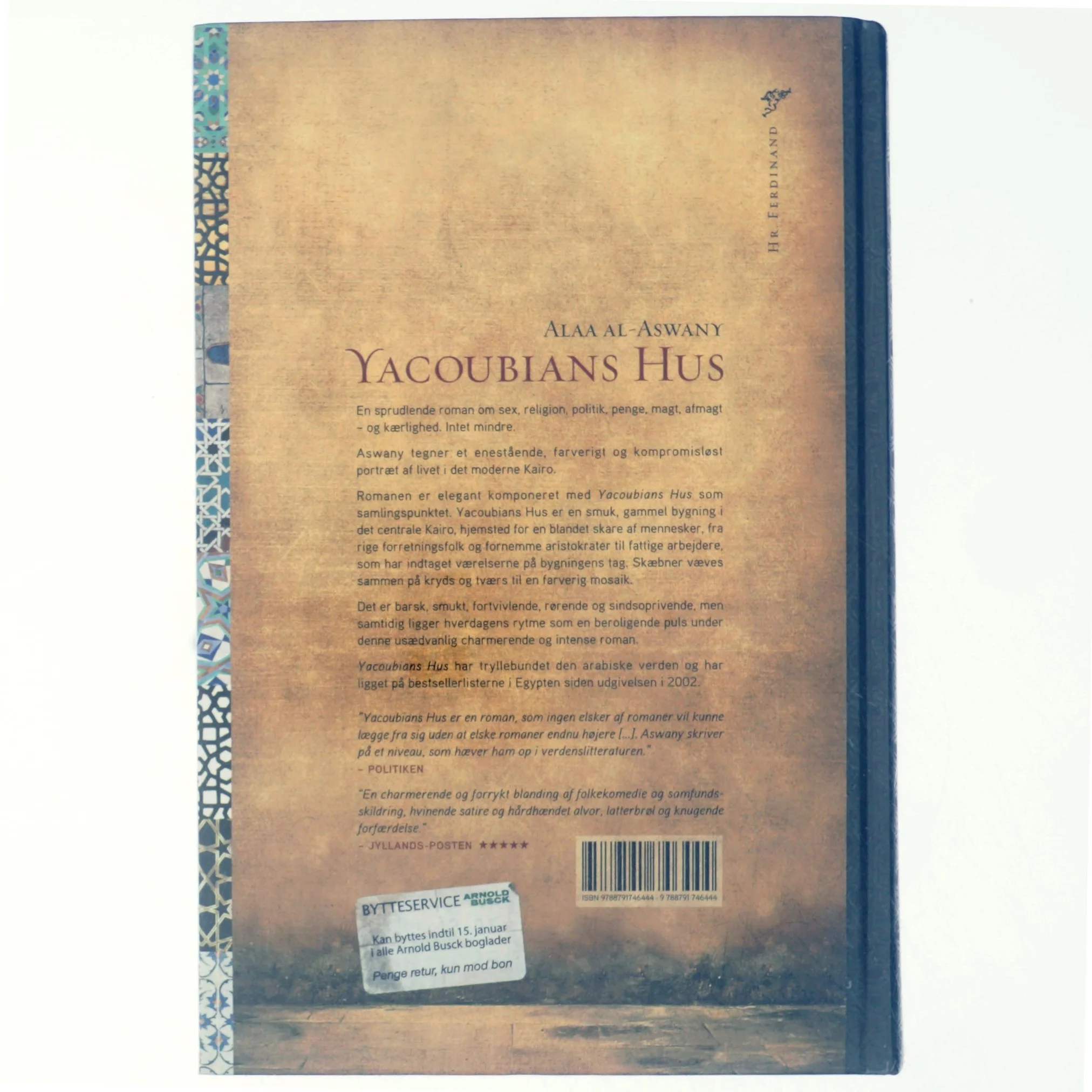 Yacoubians hus af Alaa Al Aswany (Bog)