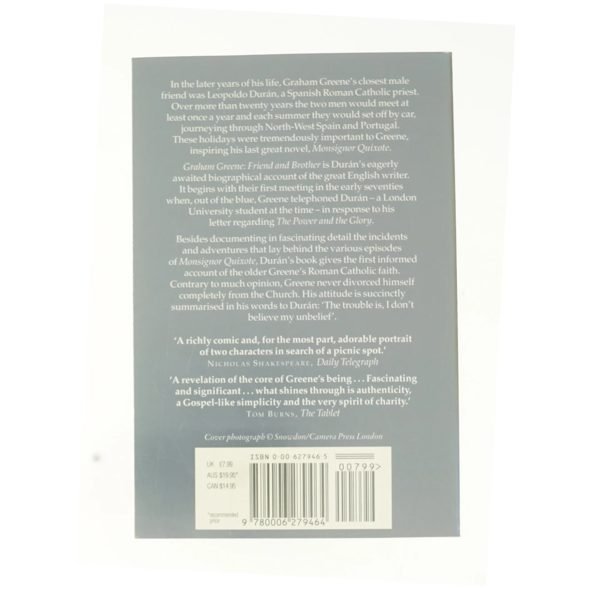 Graham Greene: Friend and Brother af Leopoldo Duran (Bog)