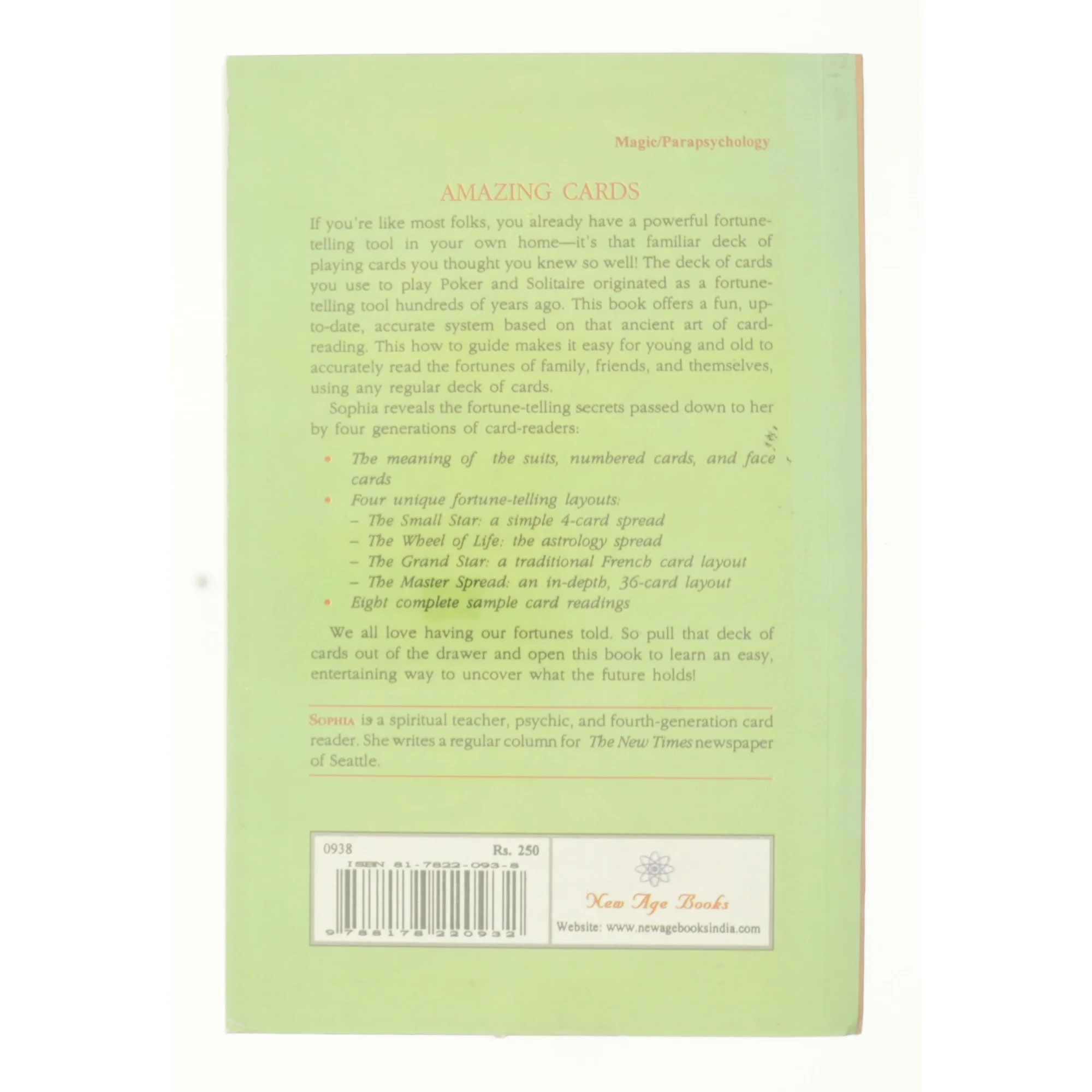 Amazing Cards af Sophia (Bog)