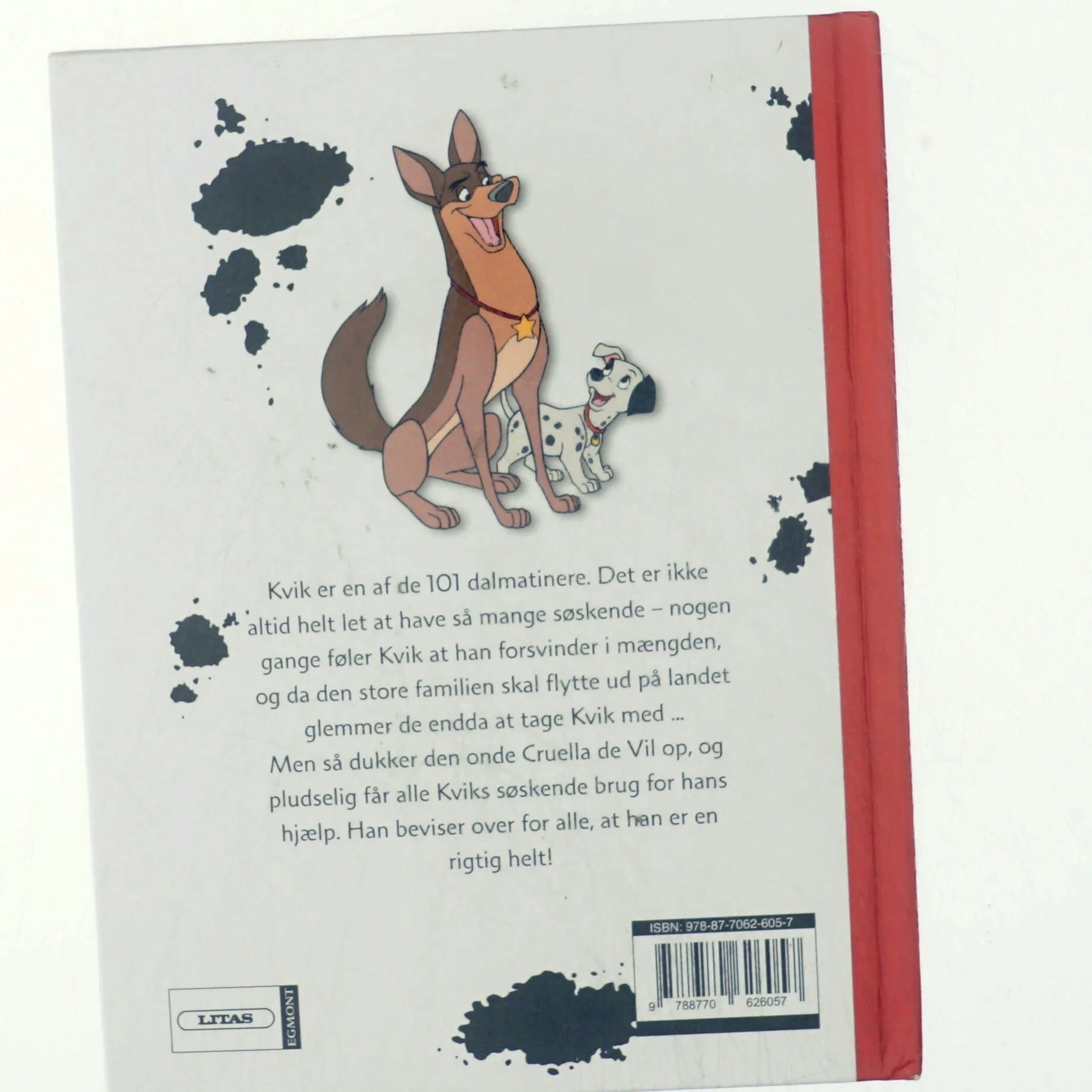 101 dalmatinere : En rigtig helt (Bog) fra Disney