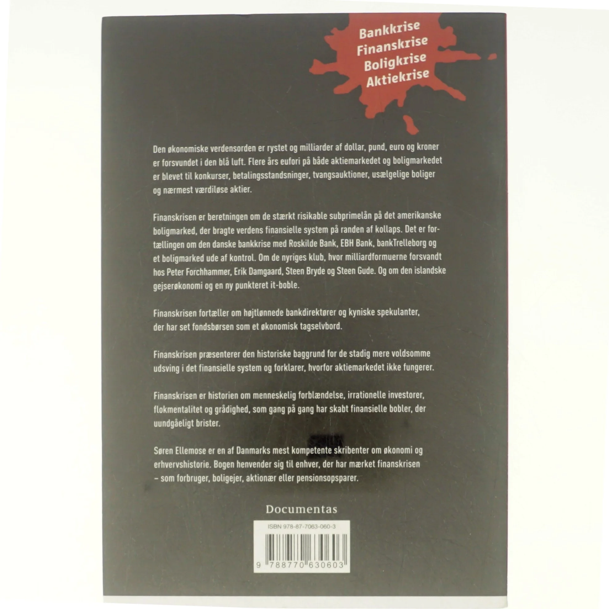 Finanskrisen af Søren Ellemose (Bog)