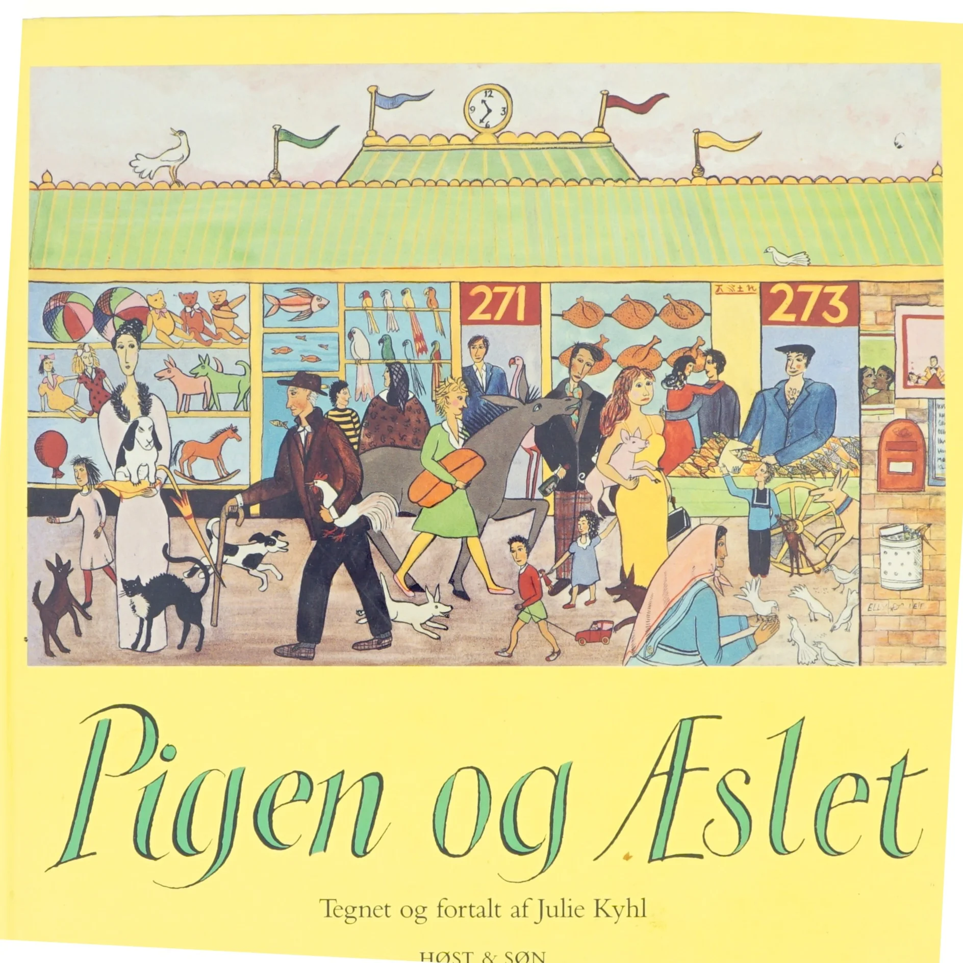 Pigen og &aelig;slet af Julie Kyhl (Bog)