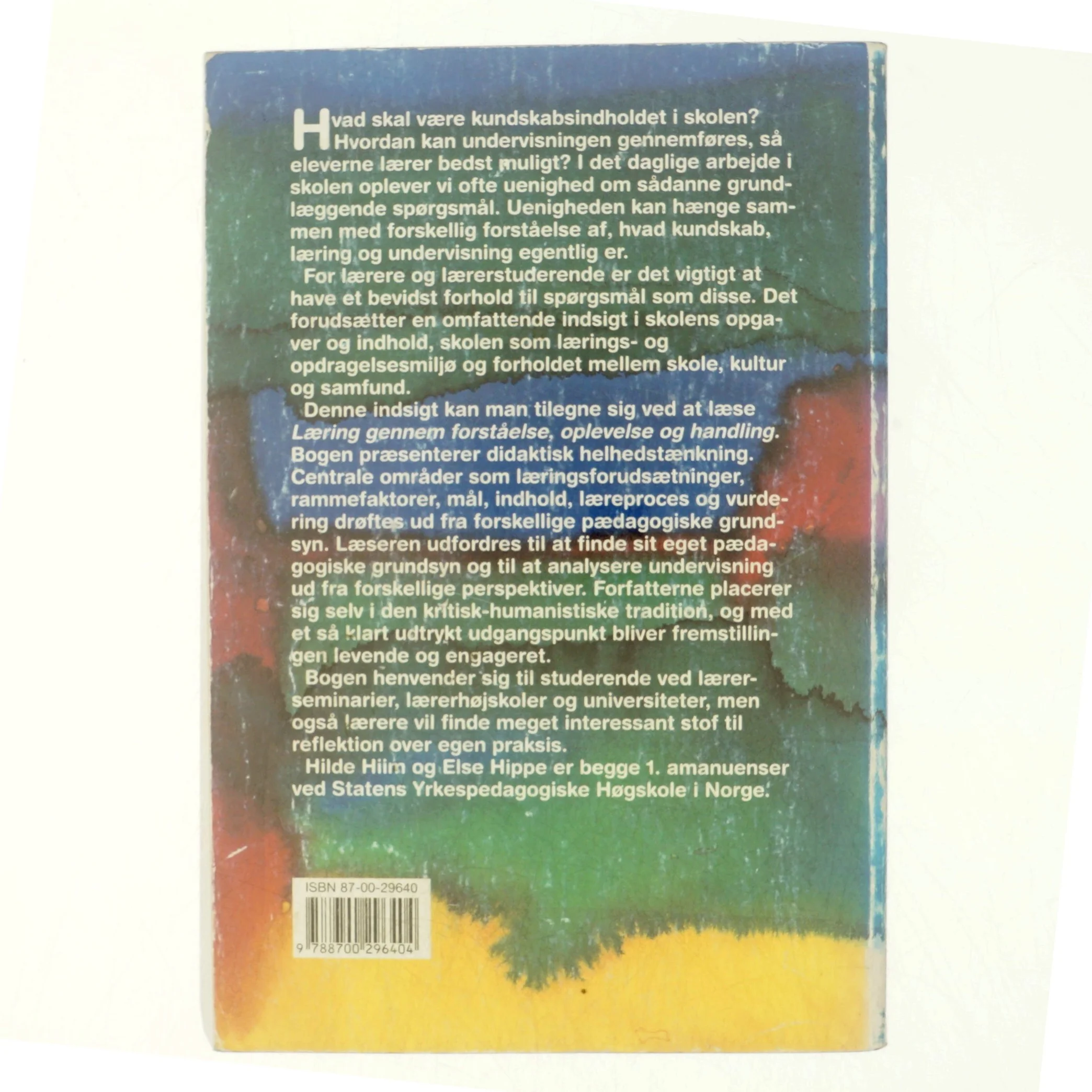 Læring gennem oplevelse, forståelse og handling : en studiebog i didaktik (Bog)