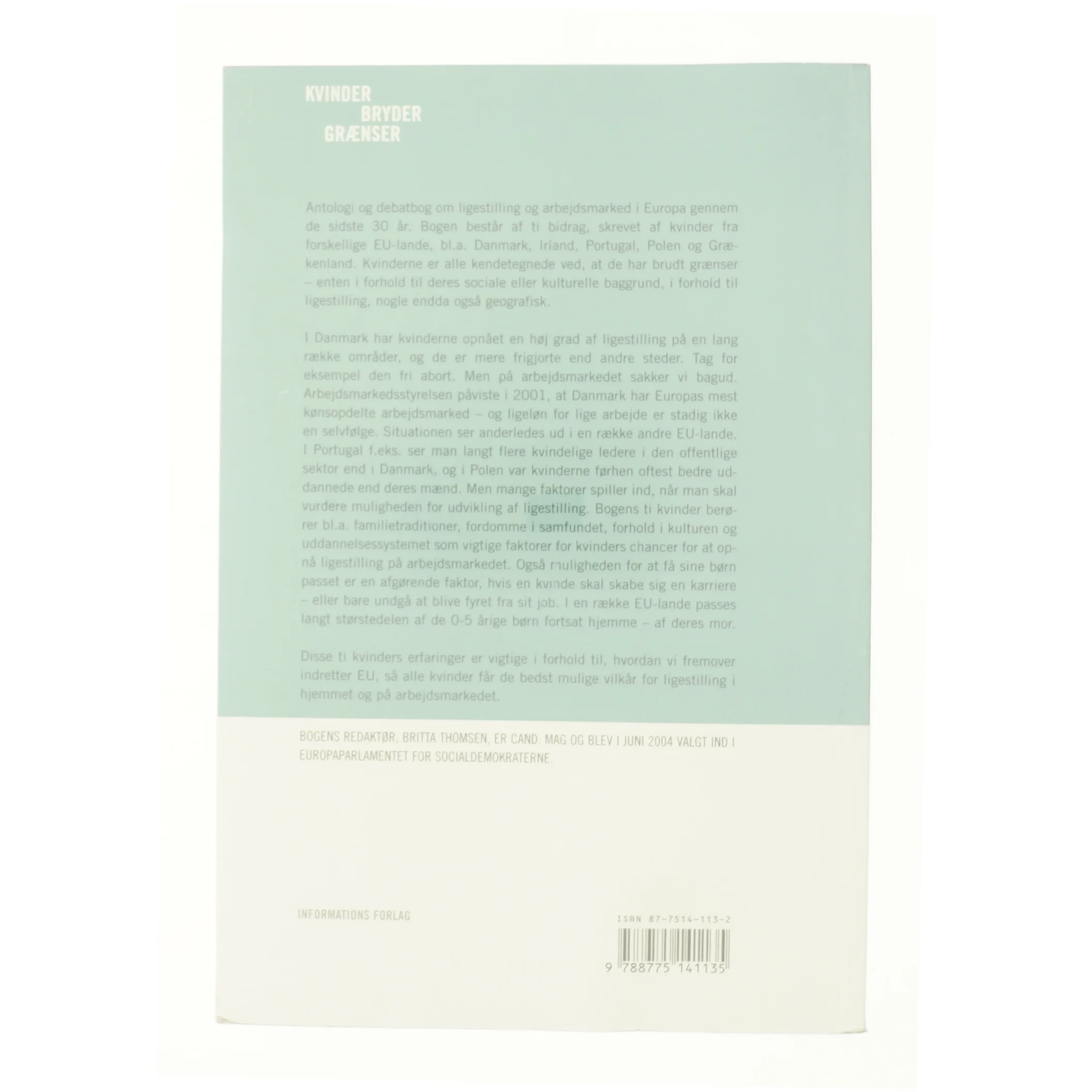 Kvinder bryder grænser af Britta Thomsen