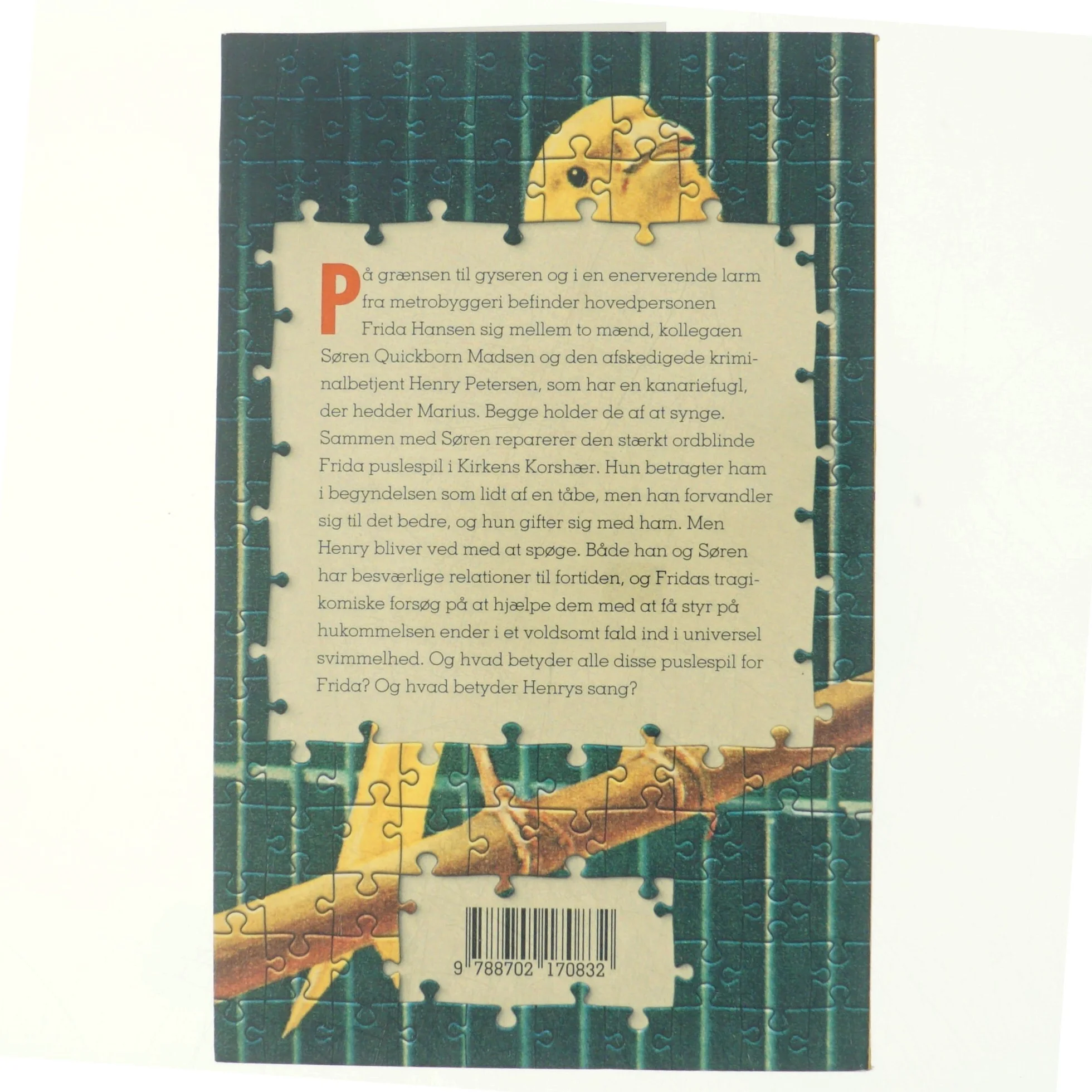 Kvinden i korshæren : roman af Henning Mortensen (f. 1939) (Bog)