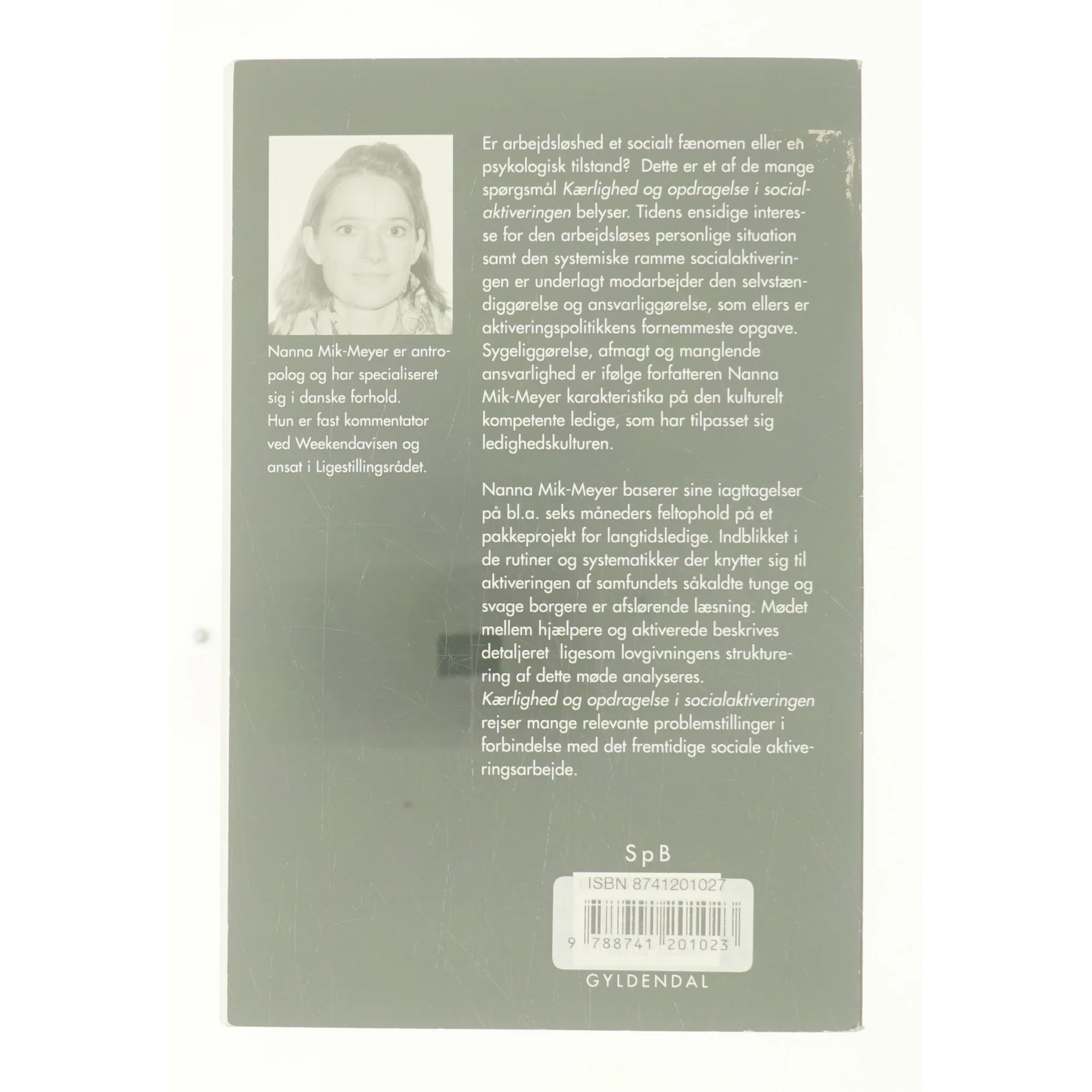 Kærlighed og opdragelse i socialaktivering af Anna Mik-Meyer (Bog)