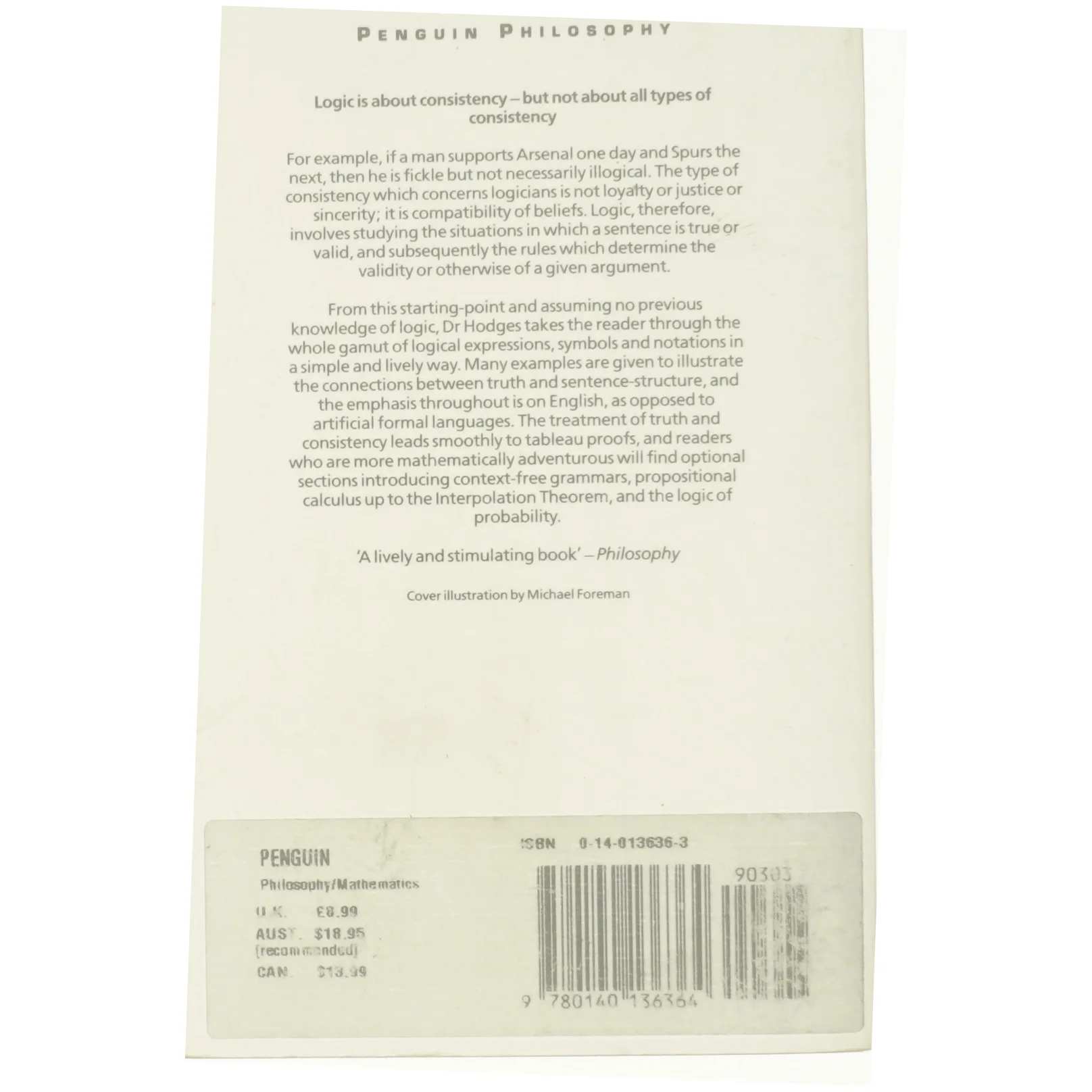 Logic by Wilfrid Hodges Paperback | Indigo Chapters af Hodges, Wilfrid (Bog)