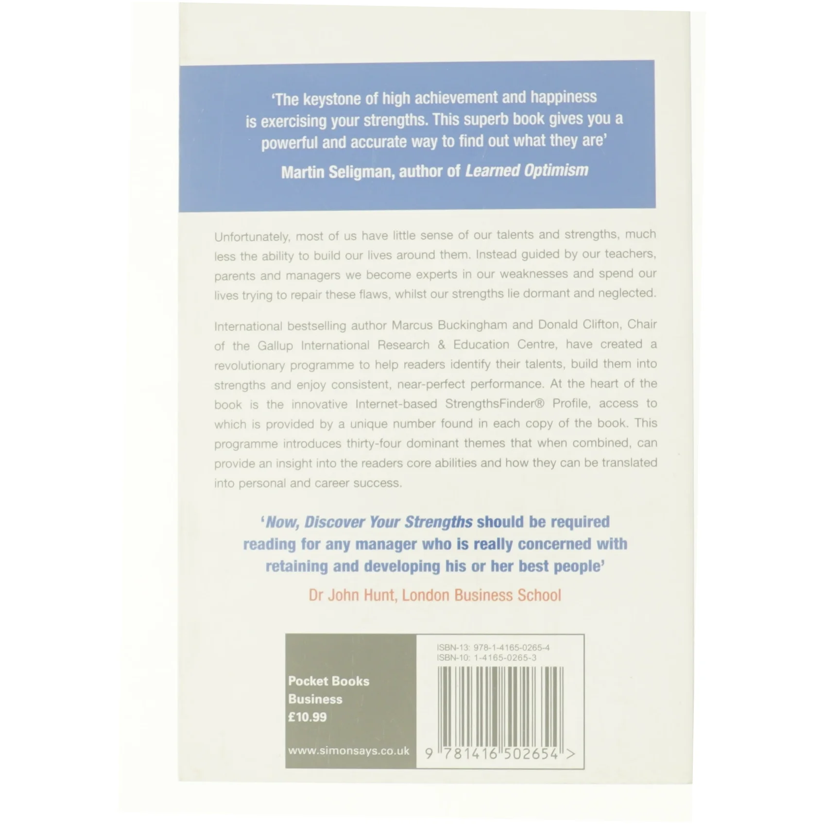 Now, Discover Your Strengths : How to Develop Your Talents and Those of the People You Manage (Bog)