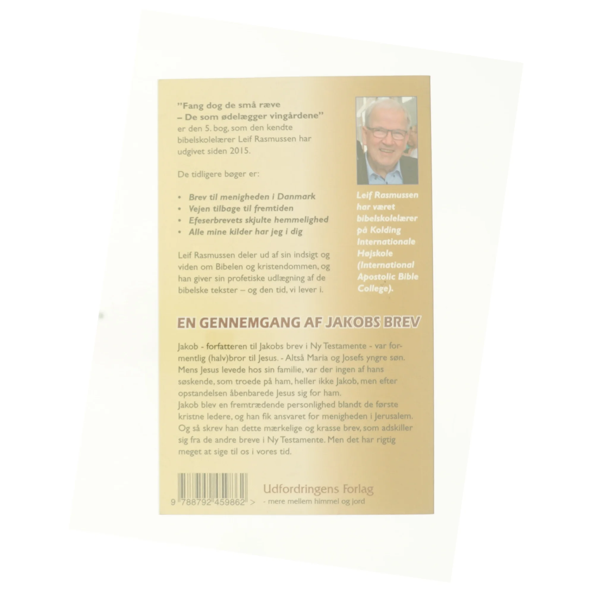 Fang dog de små ræve! af Leif Rasmussen (Bog)