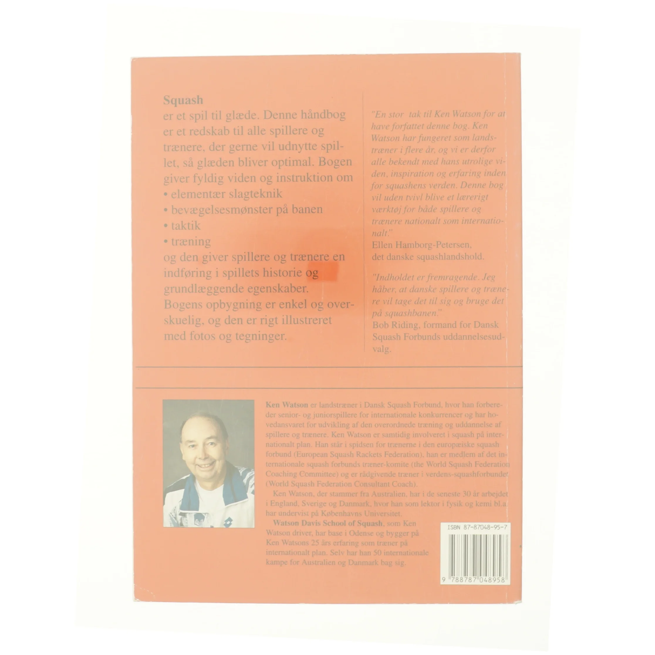 Squash af Ken Watson (f. 1935) (Bog)