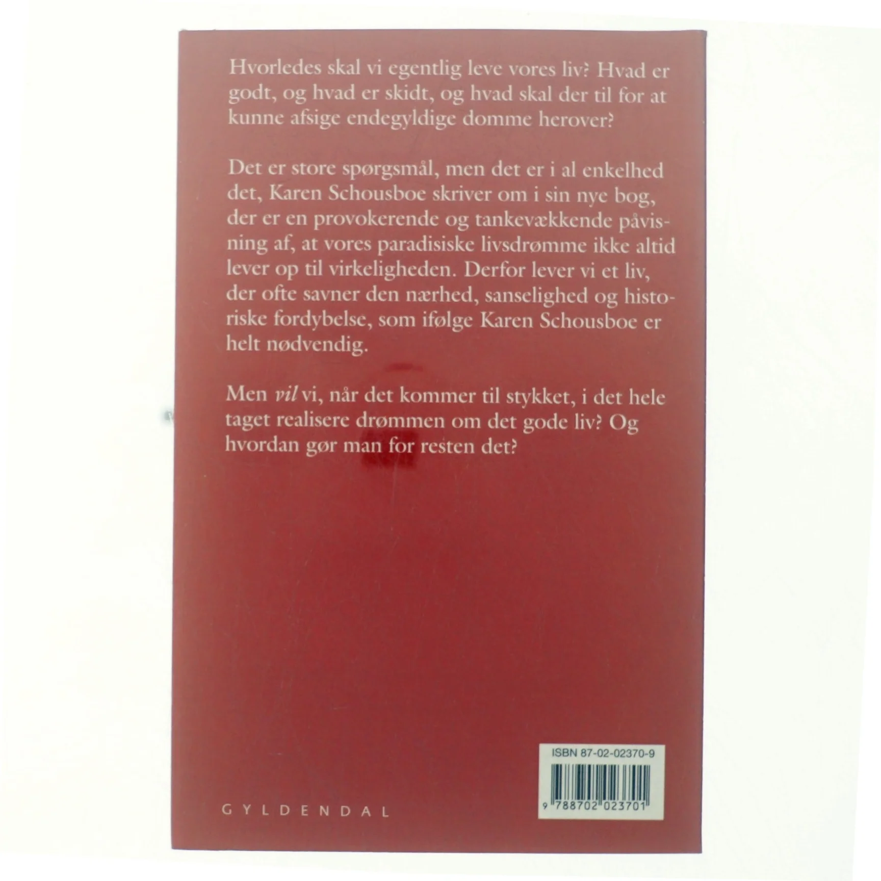 I nærheden : om det værdifulde af Karen Schousboe (Bog)