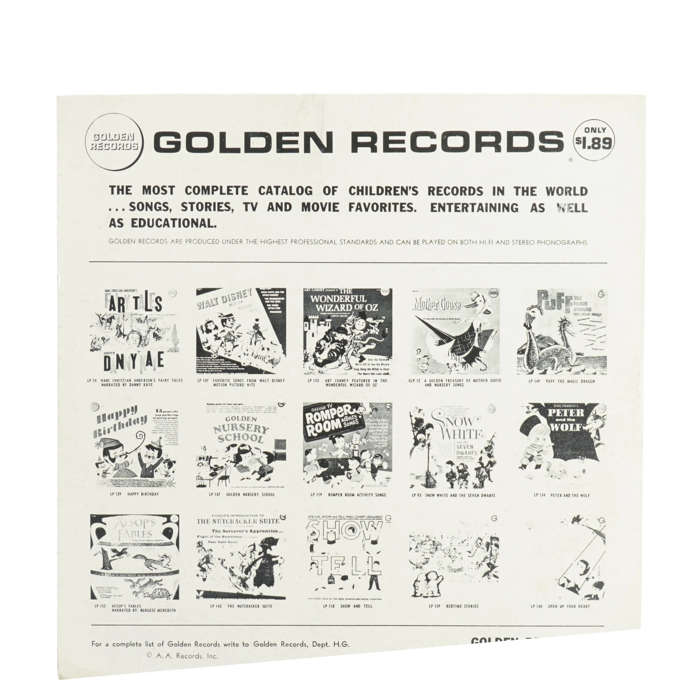 A child introduction to The Orchestra vinylplade