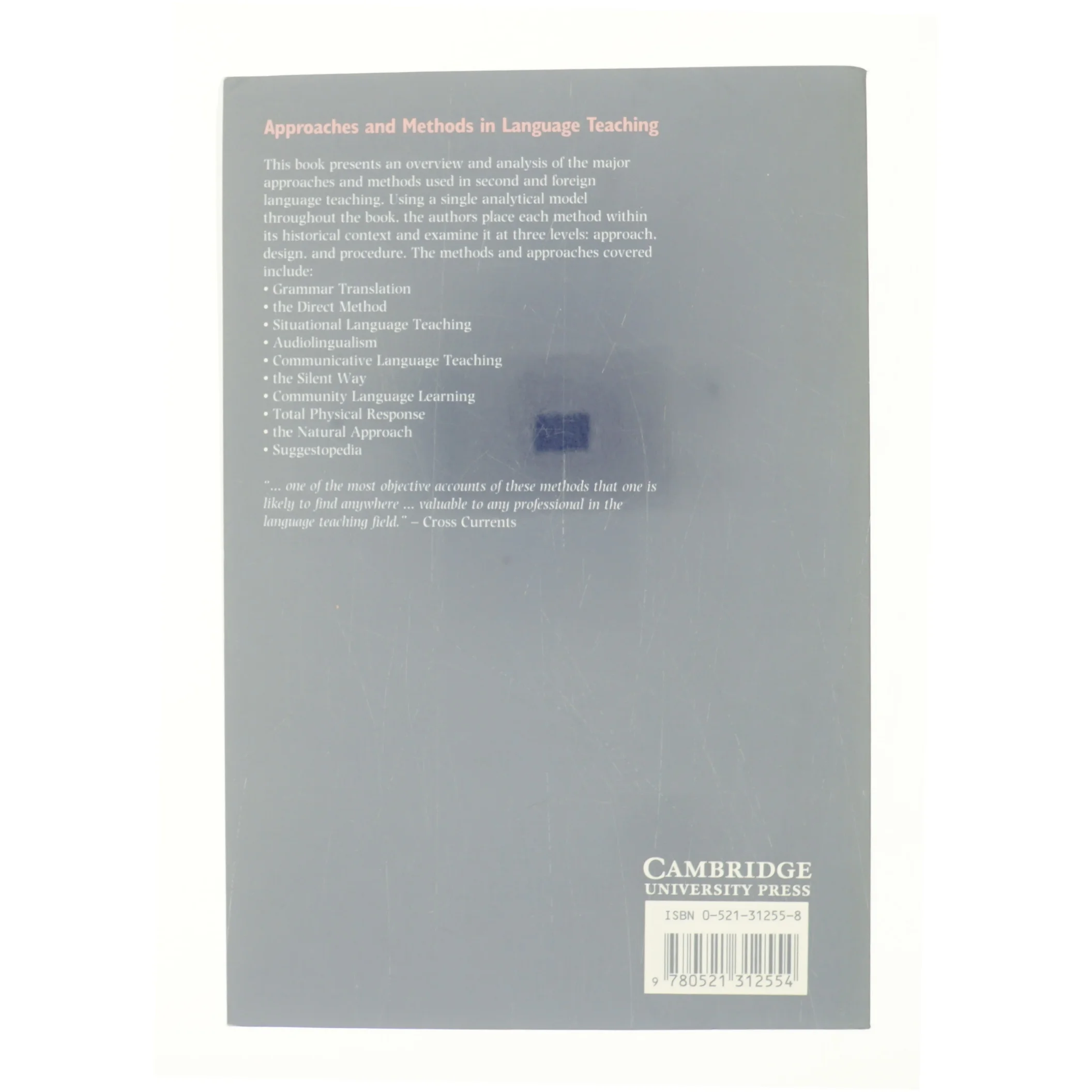 Approaches and Methods in Language Teaching : a Description and Analysis by Theodore S., Richards, Jack C. Rodgers af Jack C. Richards (Bog)