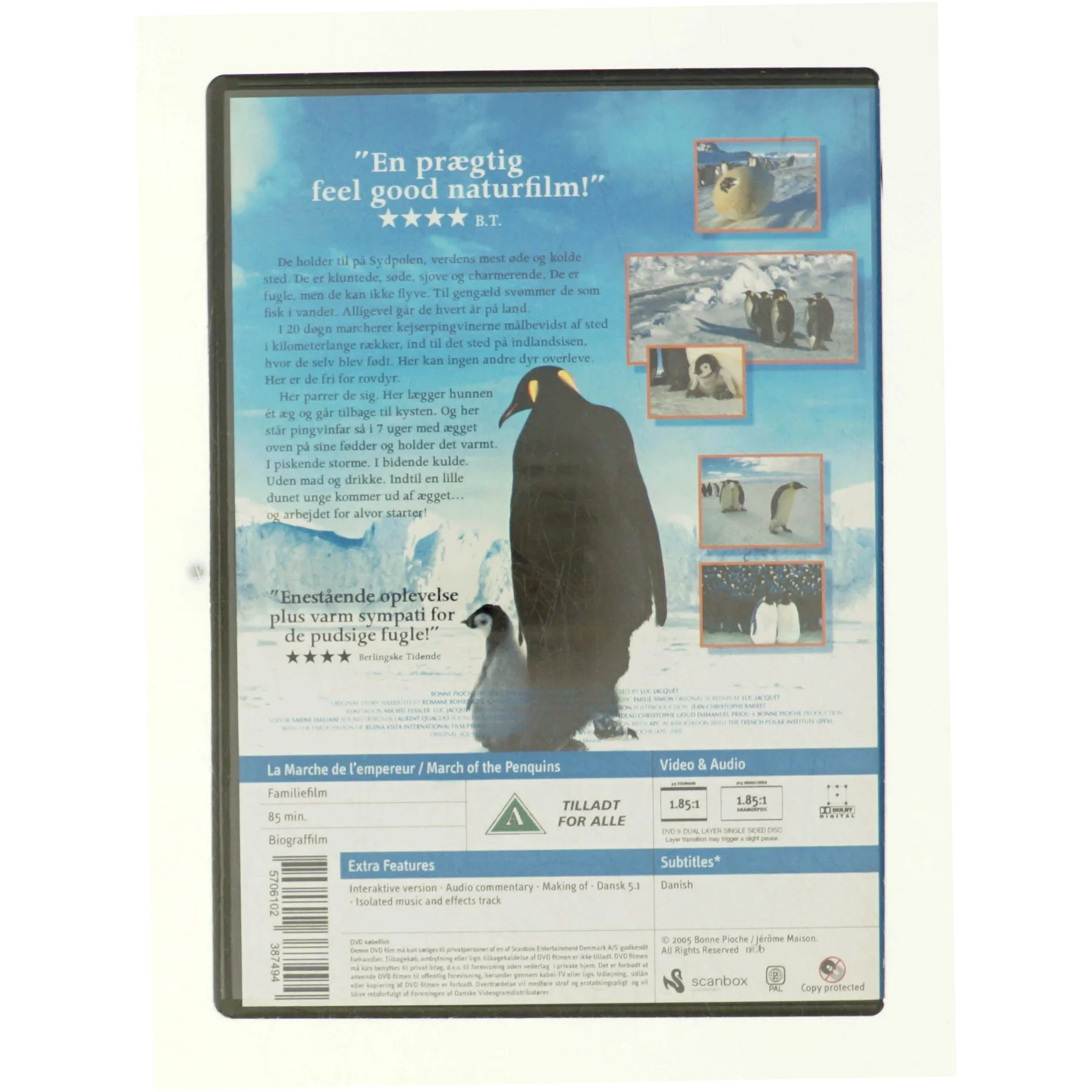 Le Marche De Lempereur, pingvinmarchen