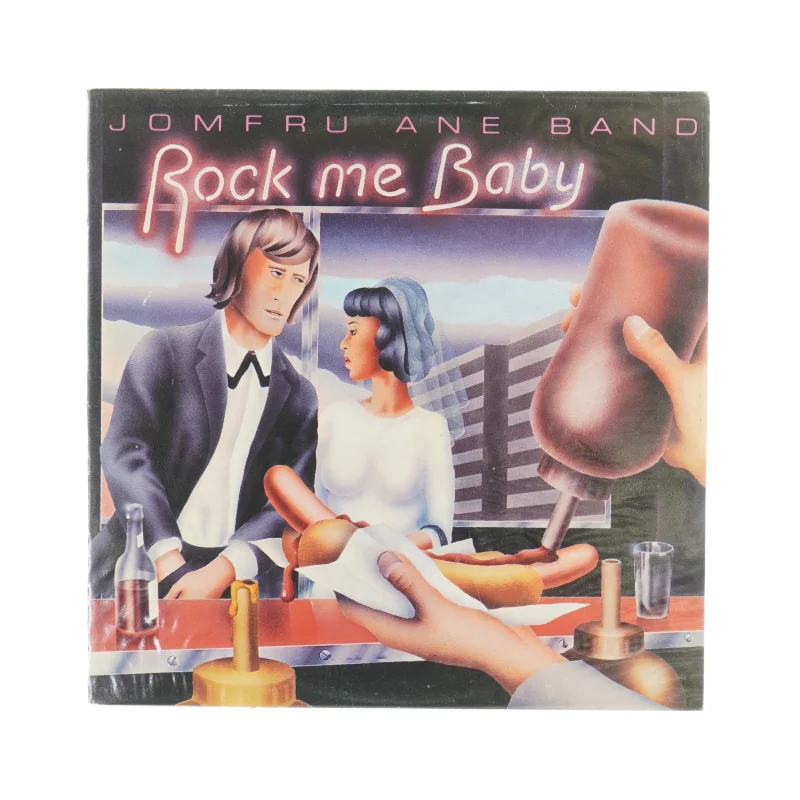 Jumfru Ane Band Rock me Baby Vinylplade