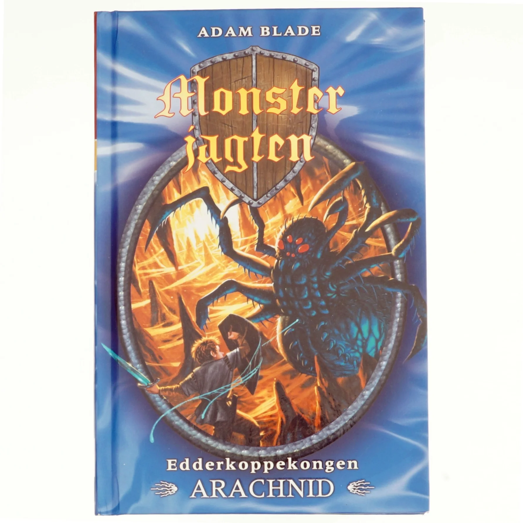 Edderkoppekongen Arachnid af Adam Blade (Bog) Monsterjagten
