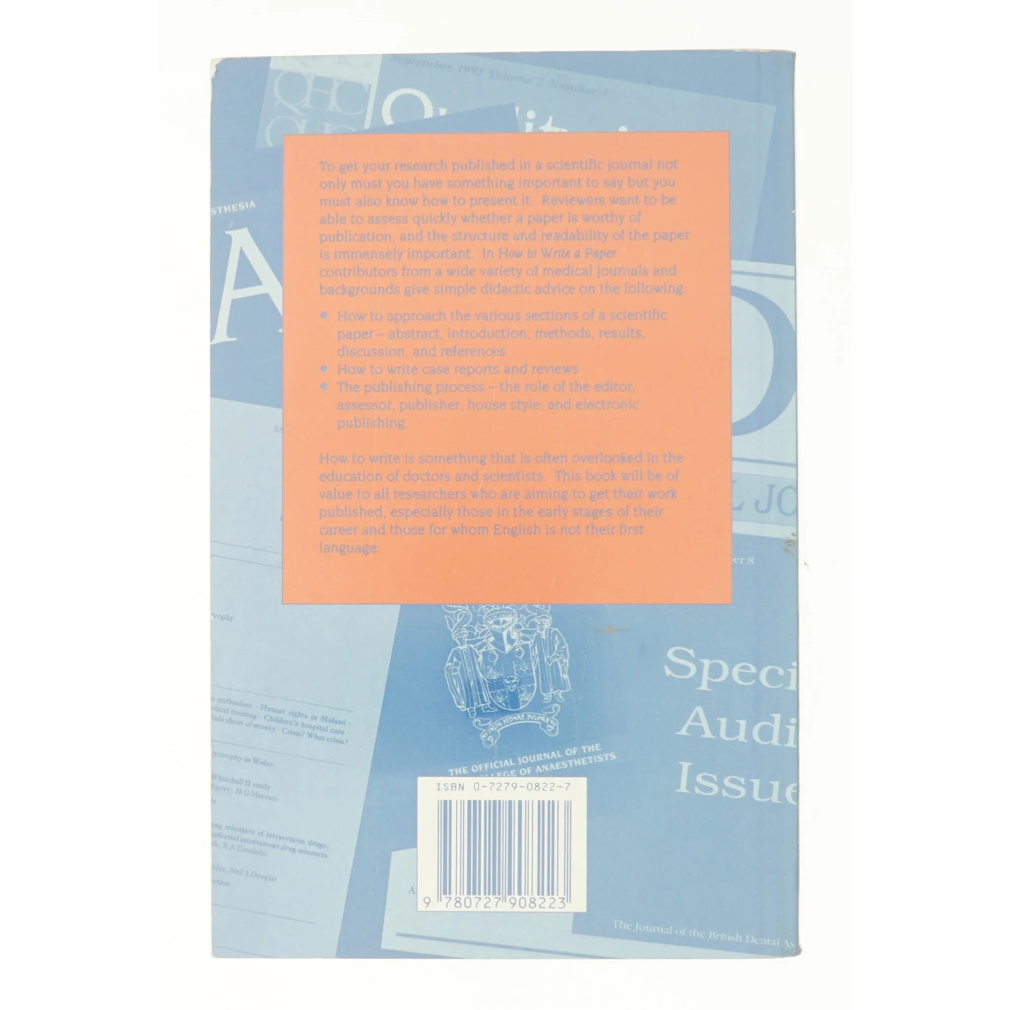 How to Write a Paper af Hall, G. M. (Bog)